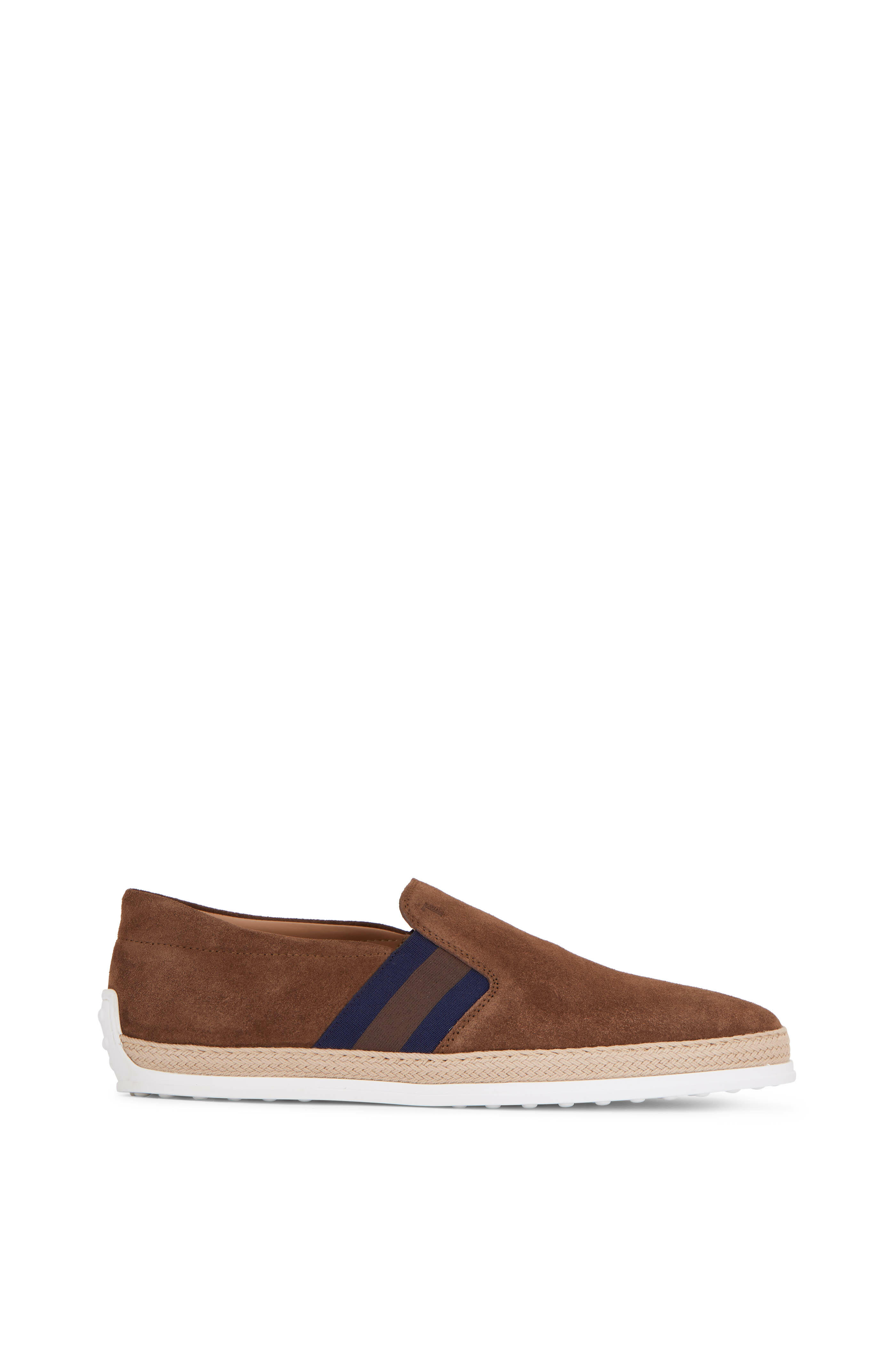 Tod S Tv Brown Suede Espadrille Mitchell Stores