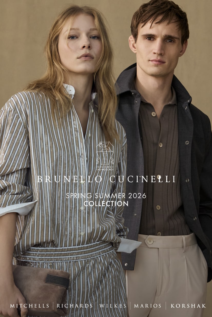 Mitchells 2026 Spring/Summer Brunello Cucinelli Look Book