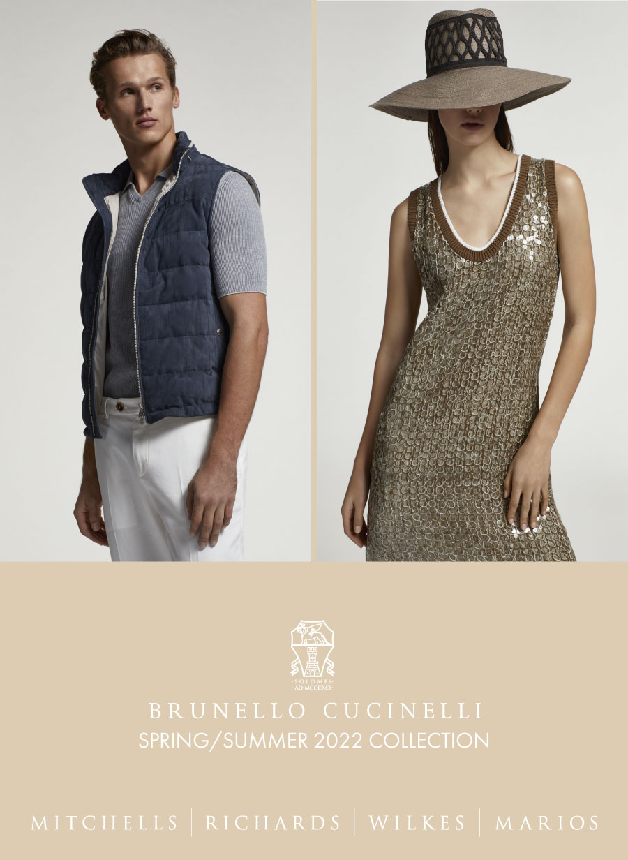 Mitchells Spring 2022 Brunello Cucinelli Look Book