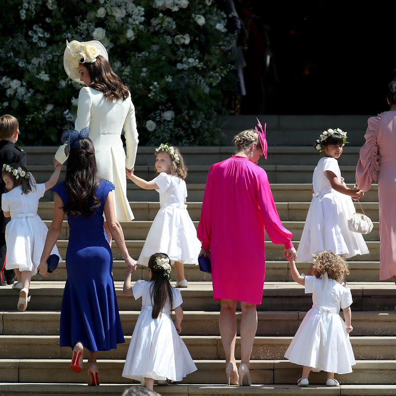 Flower Girls at the Royal Wedding Royal Flower Girls