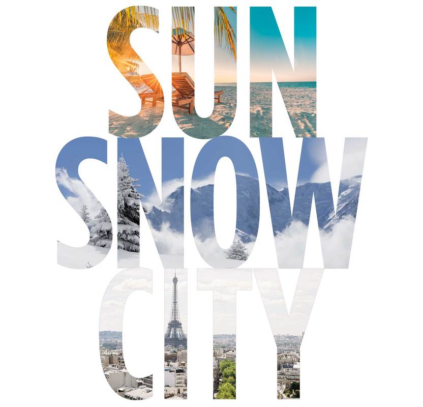 Sun, Snow or City... Jetting off for the Holidays? We have the perfect packing lists wherever your wanderlust takes you.