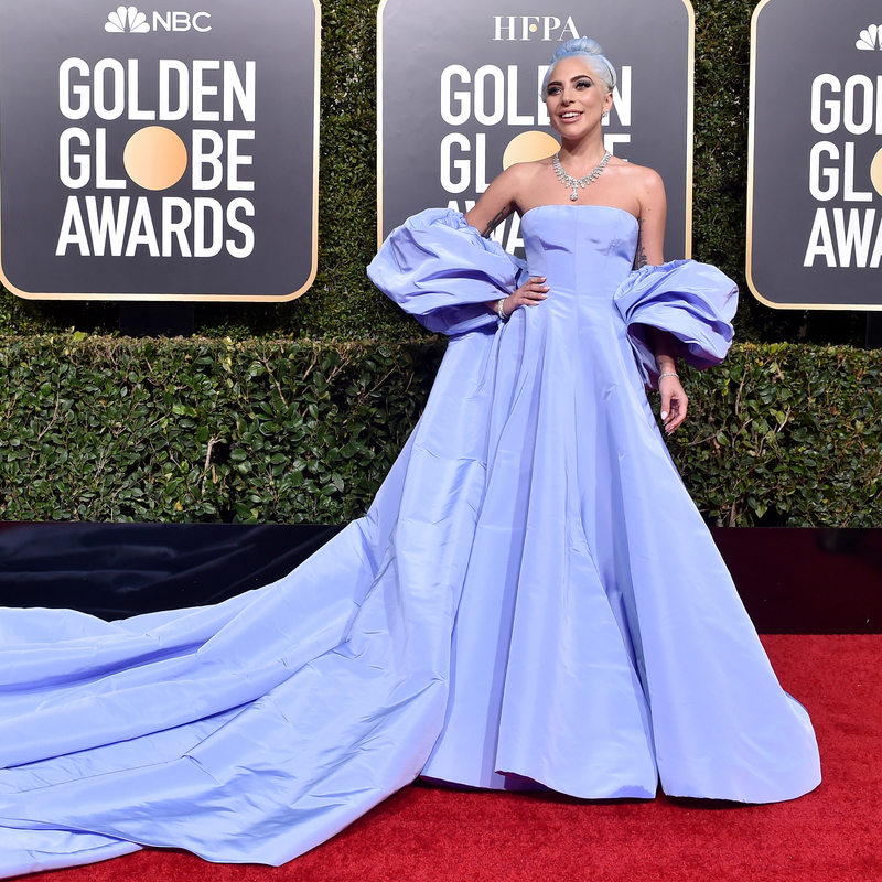 The Best Trends from The Golden Globes Lady Gaga Valentino