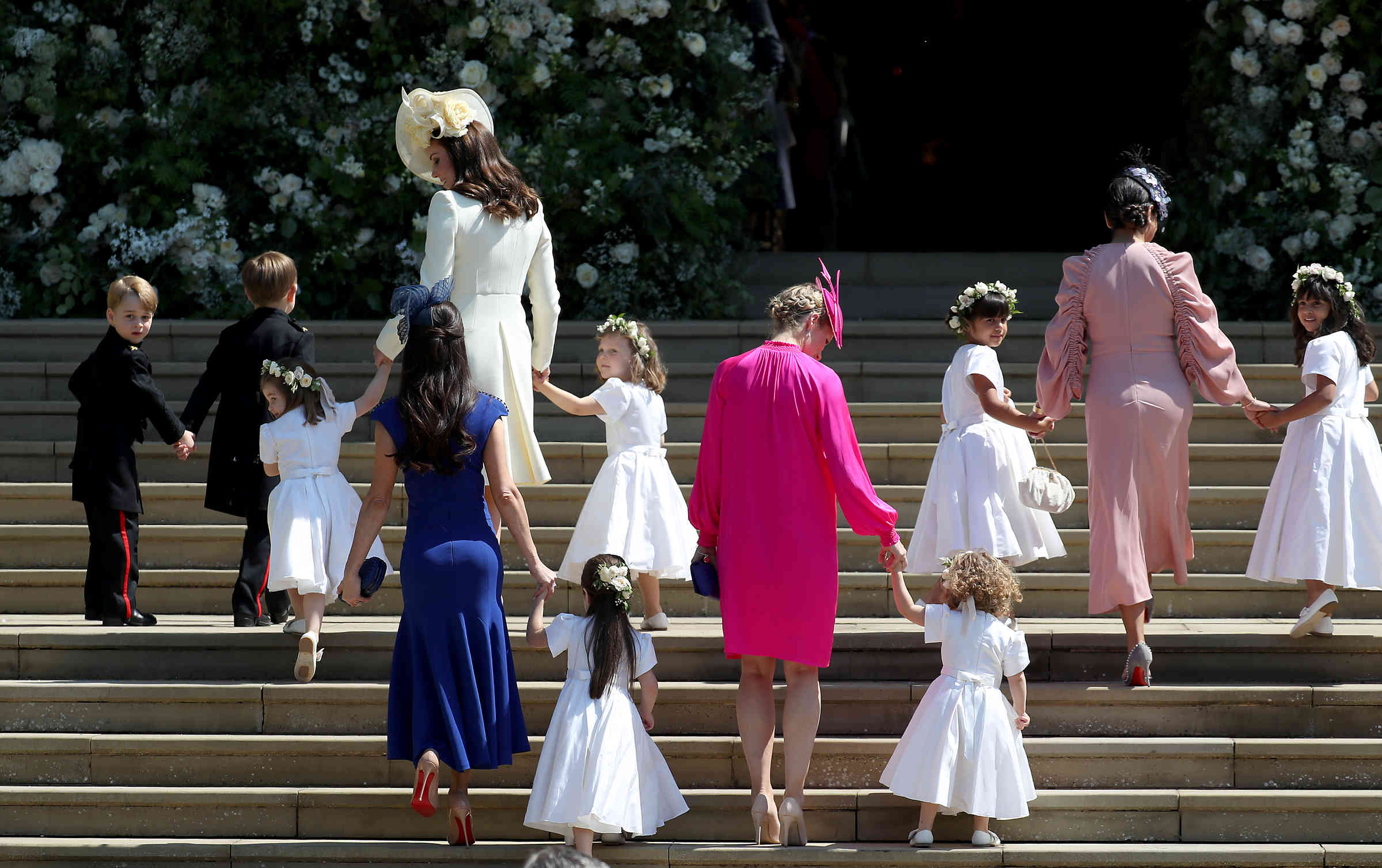Flower Girls at the Royal Wedding Royal Wedding Guests