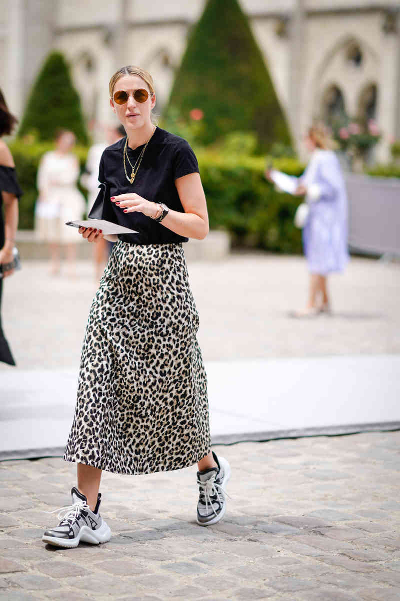 Leopard Skirt Street Style Leopard Skirt