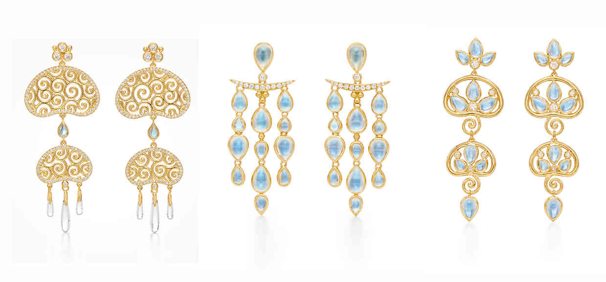 Temple St. Clair Earrings from The Silk Road Collection Temple St. Clair Earrings from The Silk Road Collection