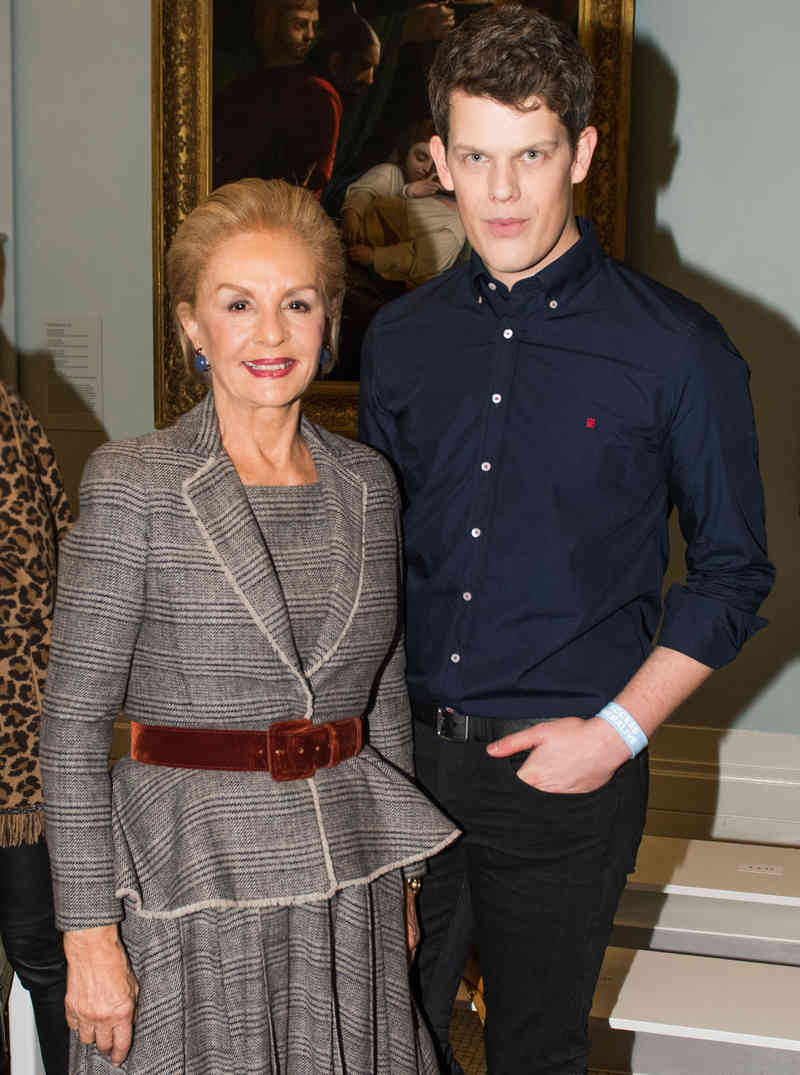 Fashion Designers Carolina Herrera and Wes Gordon Carolina Herrera and Wes Gordon