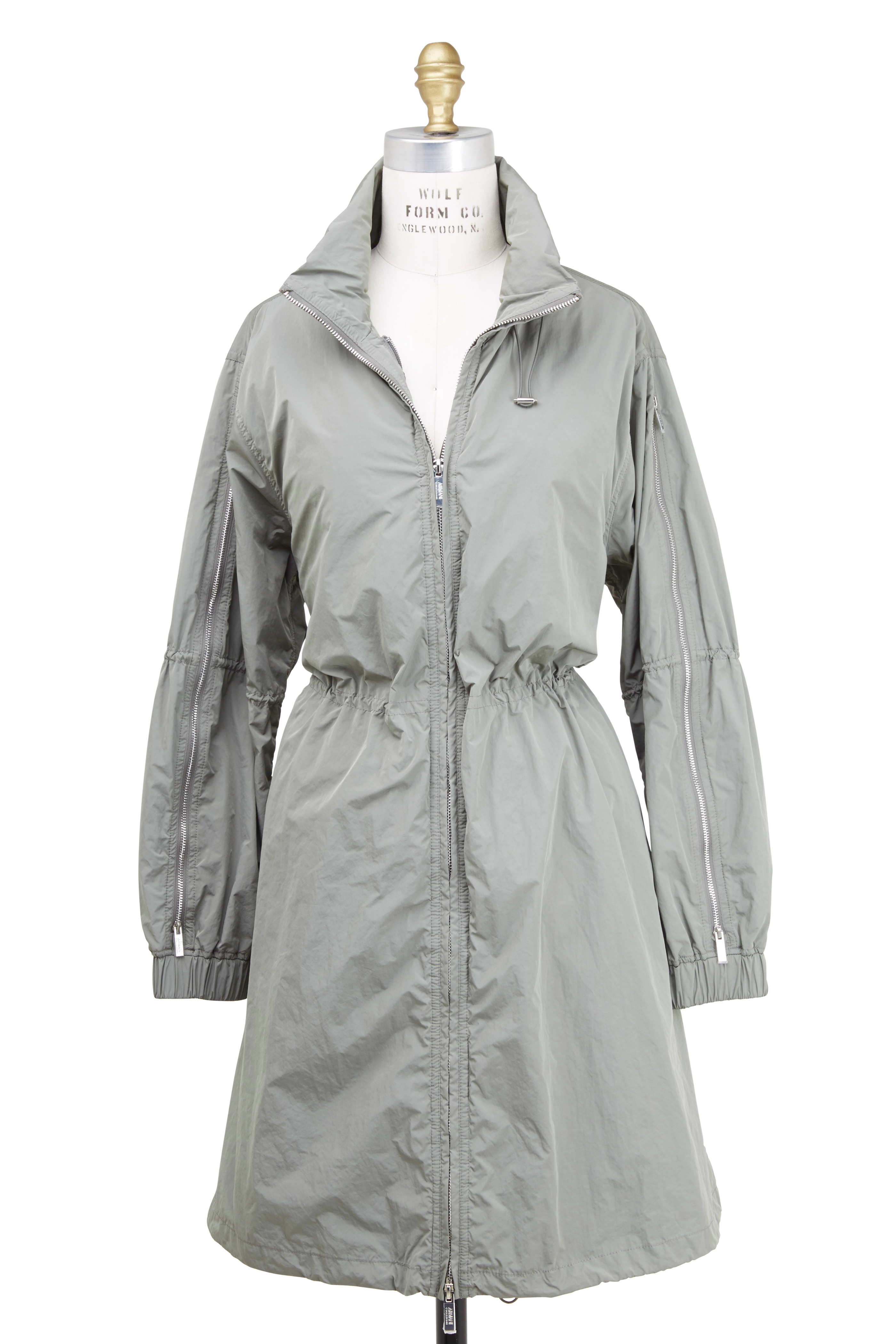 armani green coat