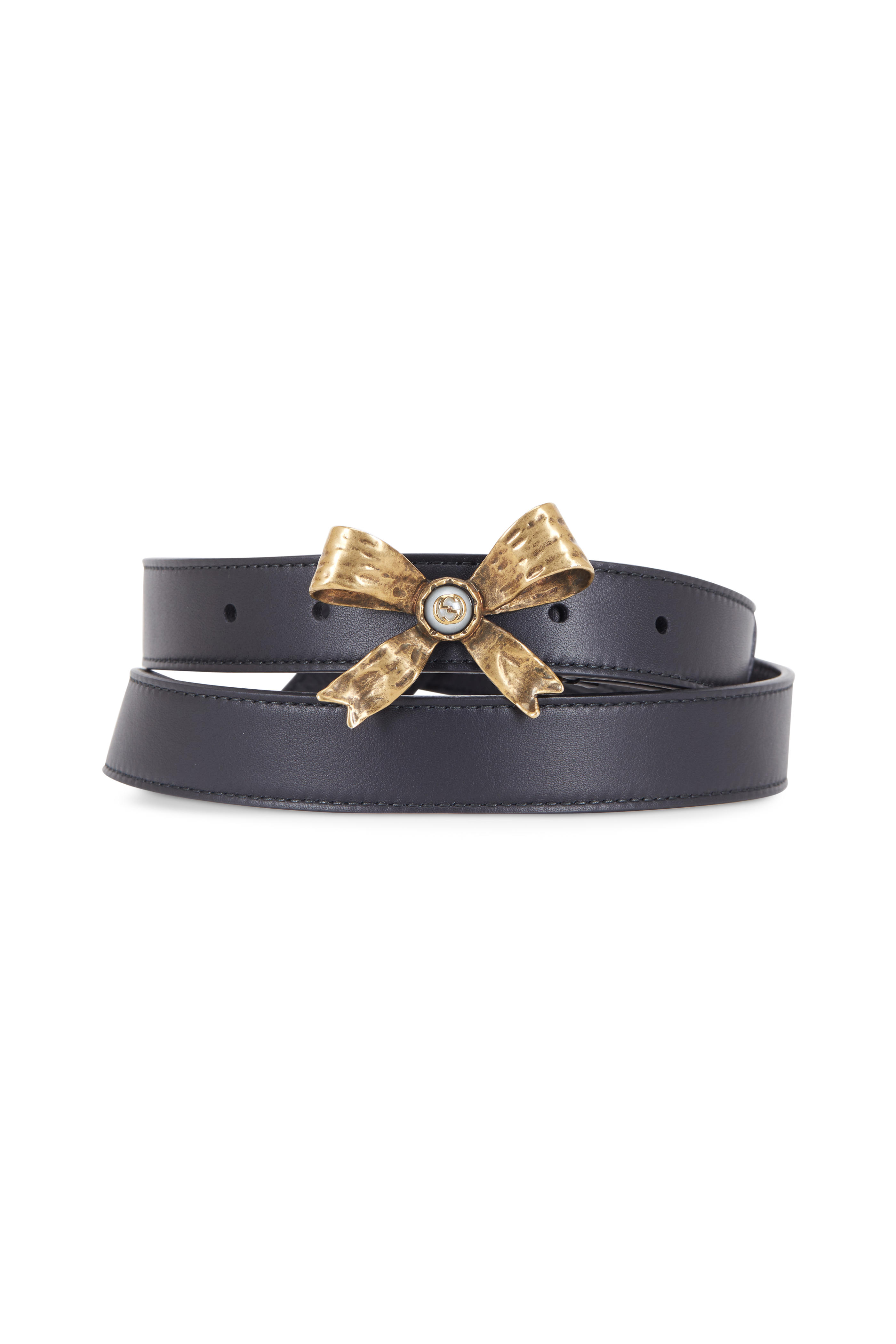 gucci bow belt
