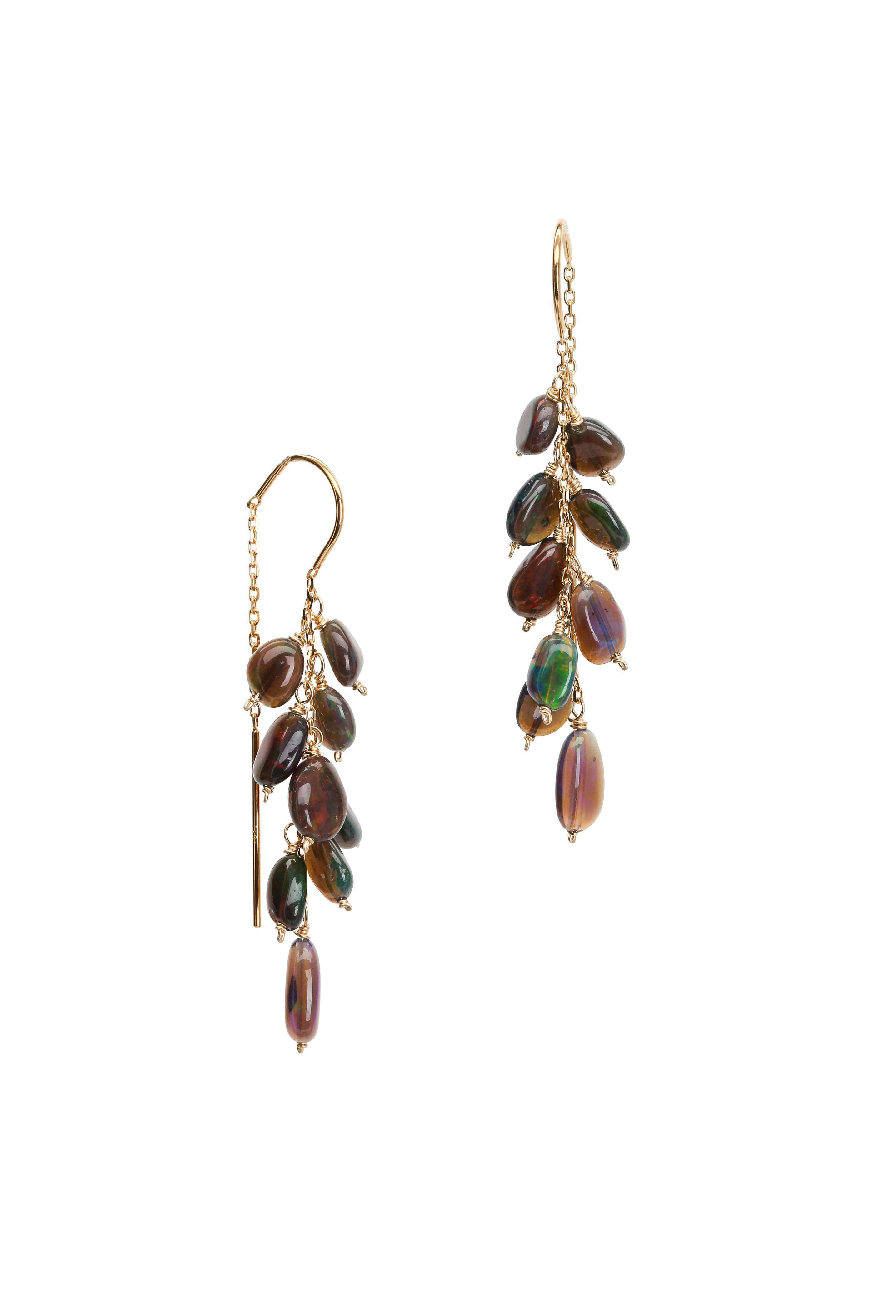 Dana Kellin - 14K Gold Opal Drop Earrings | Mitchell Stores