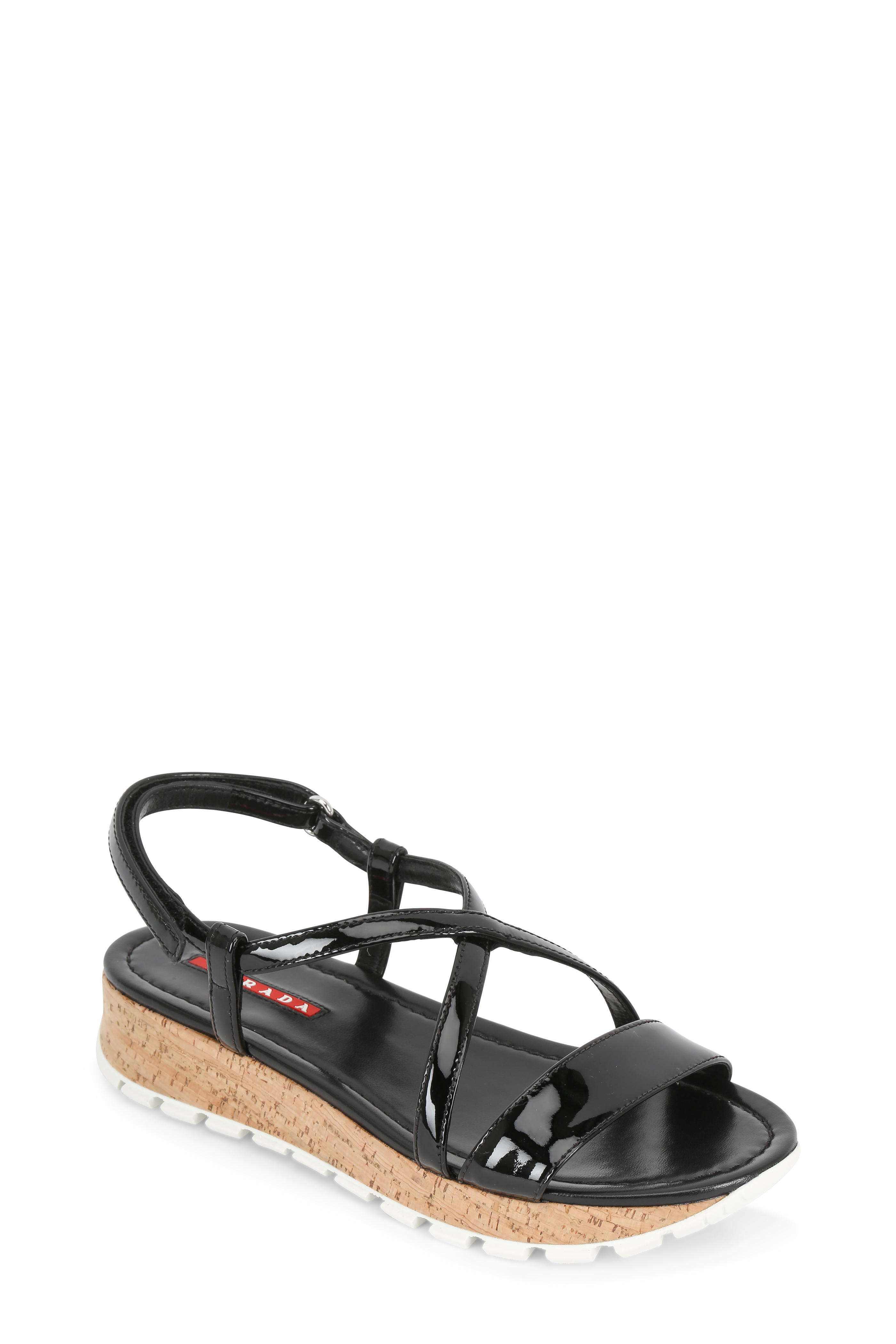 prada cork sandals