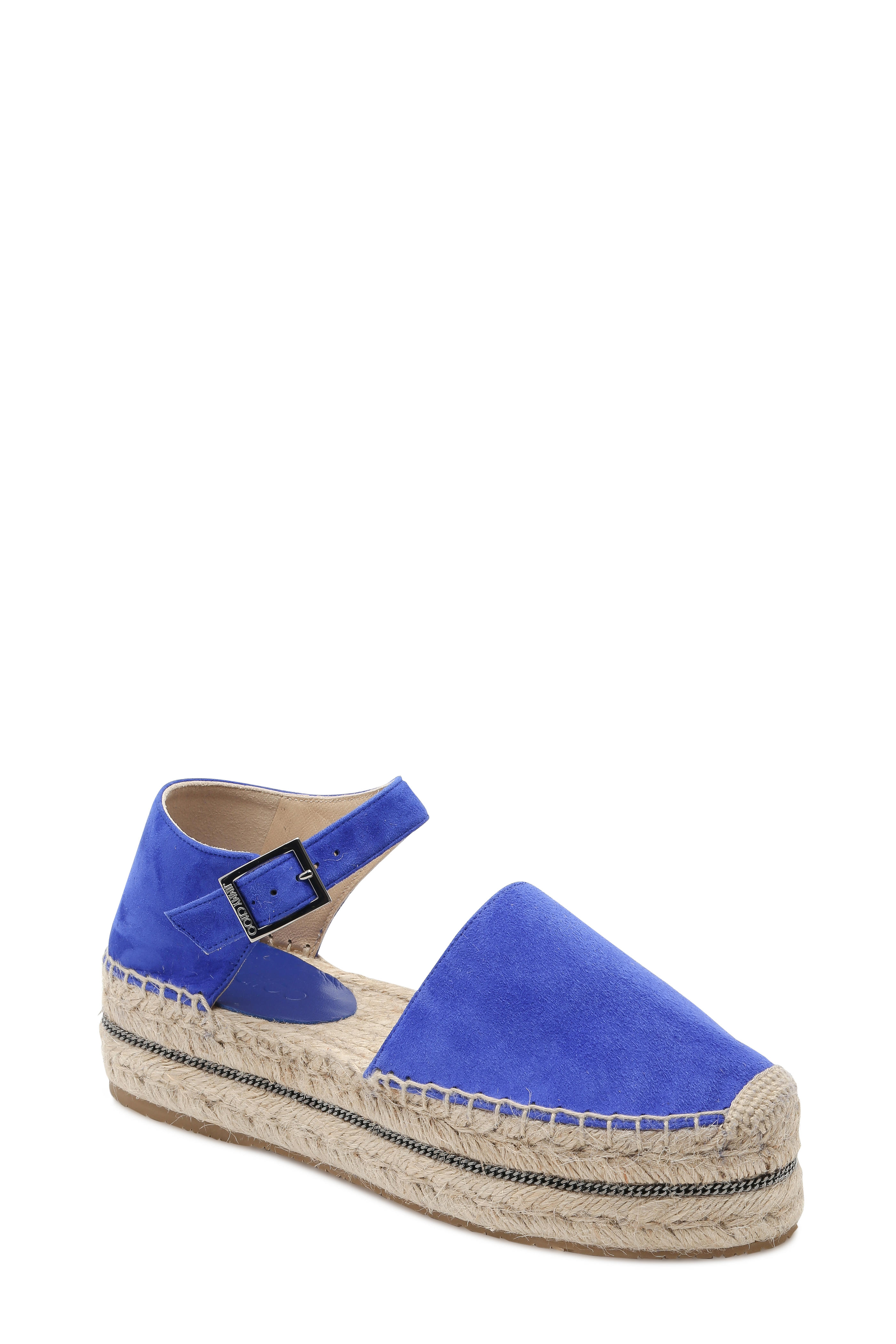 cobalt blue espadrilles