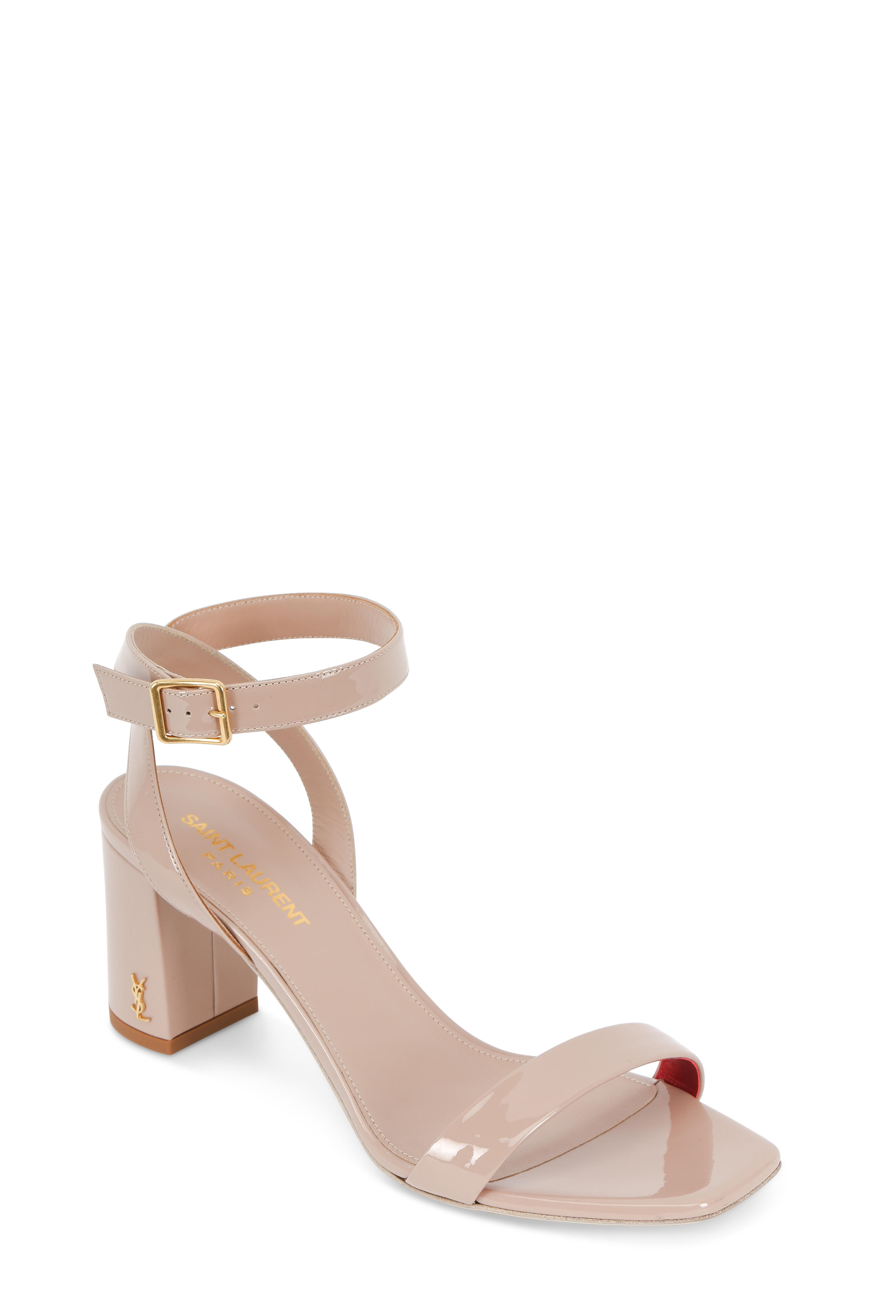 saint laurent loulou ankle strap sandal