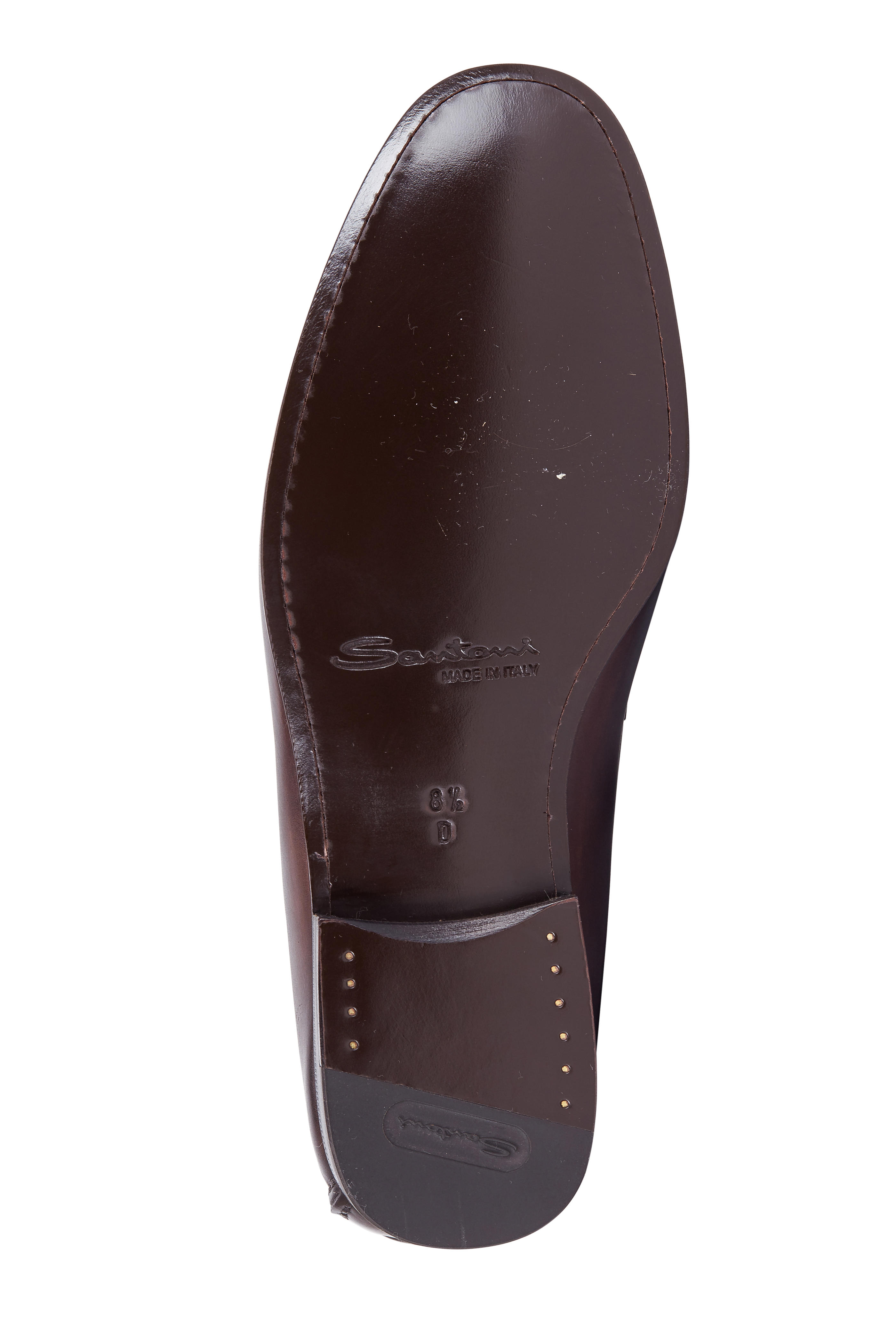 santoni fergus penny loafer