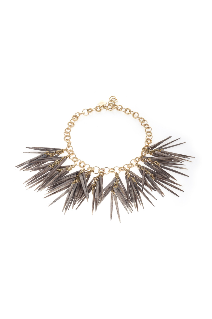 Wooden Dagger Necklace