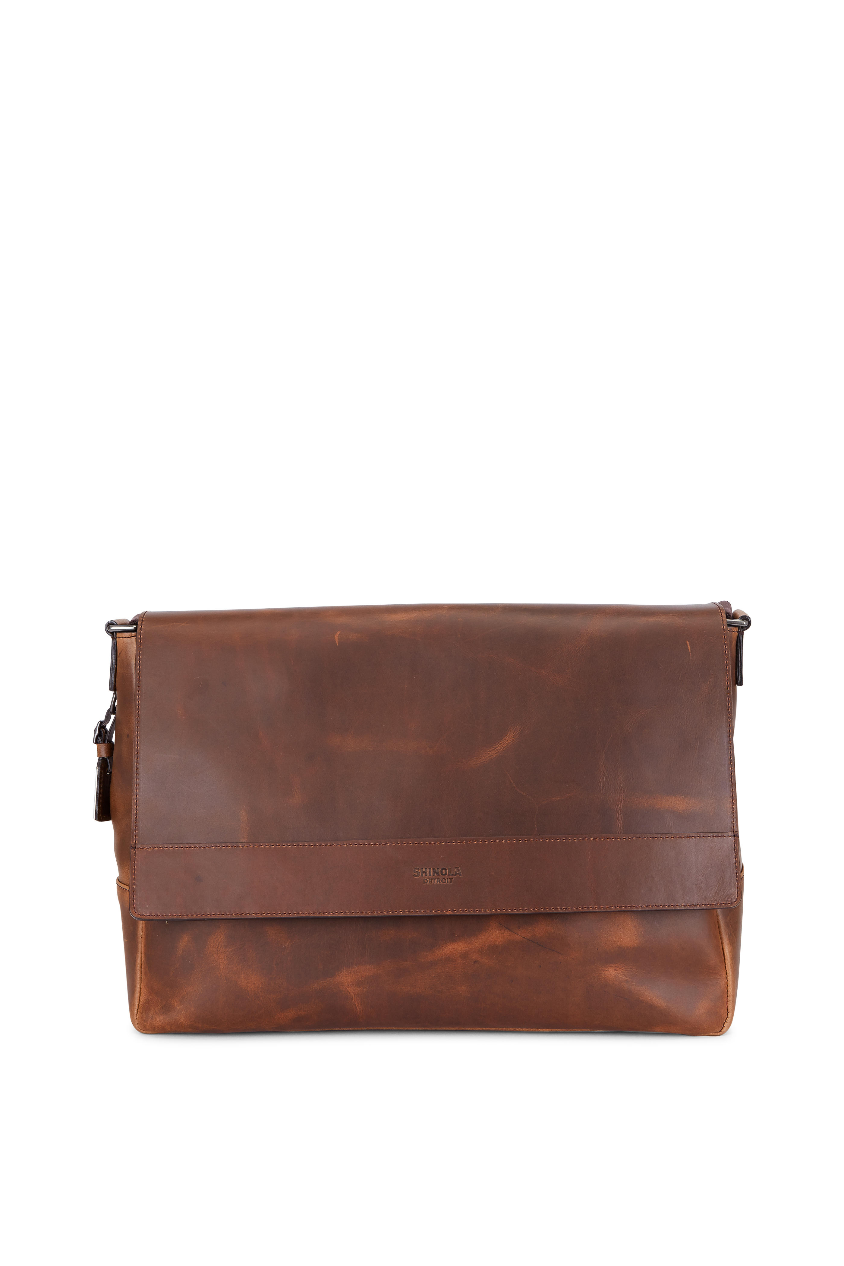 shinola messenger bag