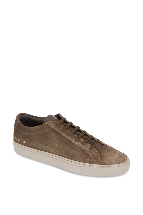 common projects olive suede