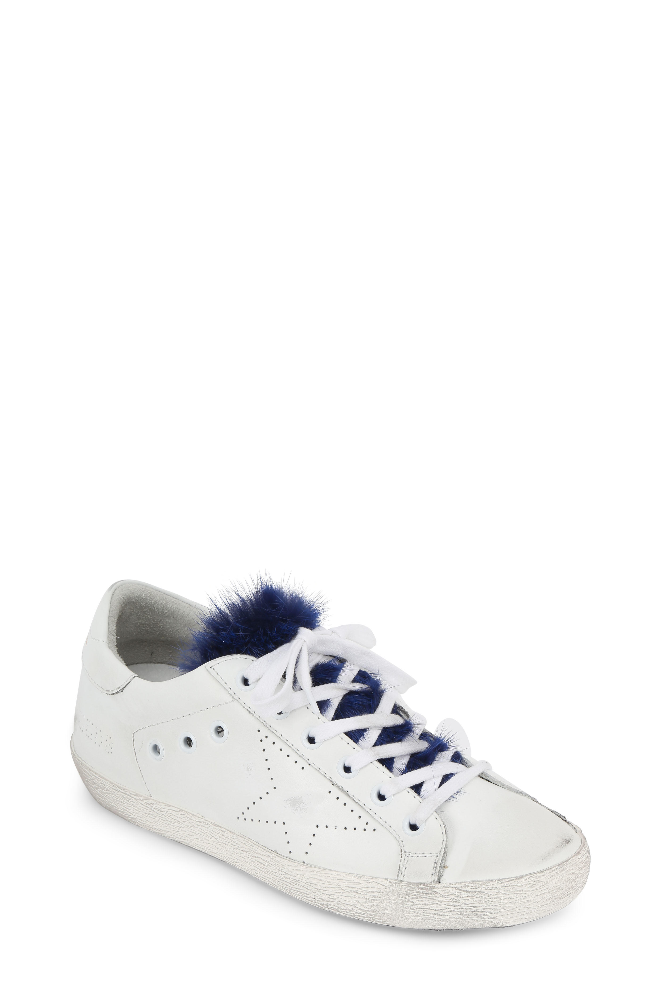 golden goose sneakers fur