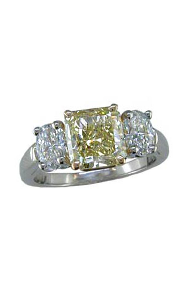 Fancy Yellow Diamond Ring