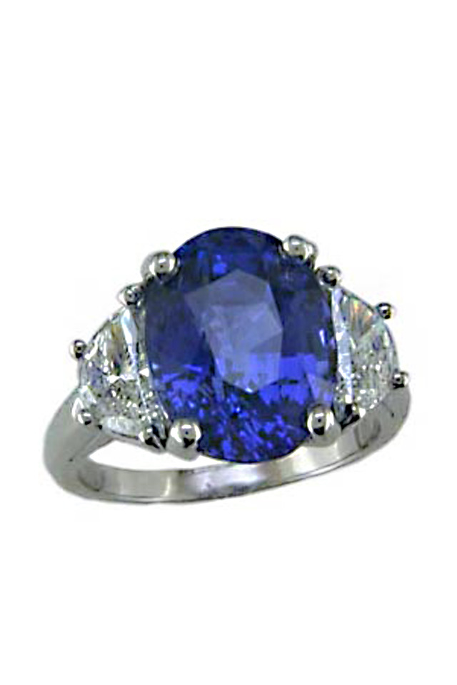 Sapphire Diamond Ring