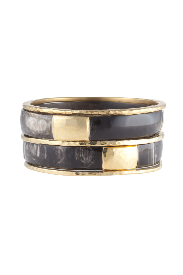 Dark Horn Kama Bangles, Set of Five