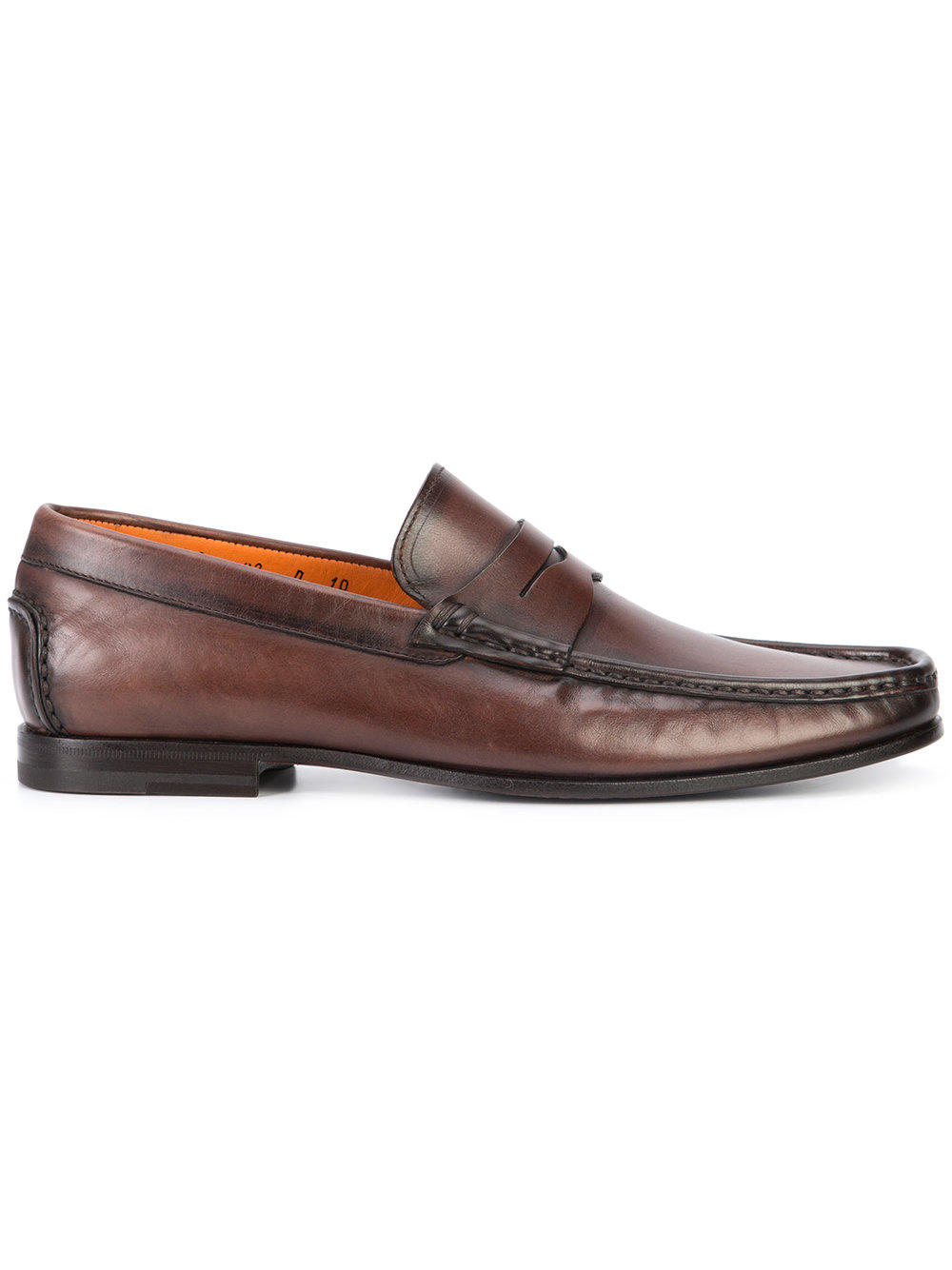 santoni fergus penny loafer