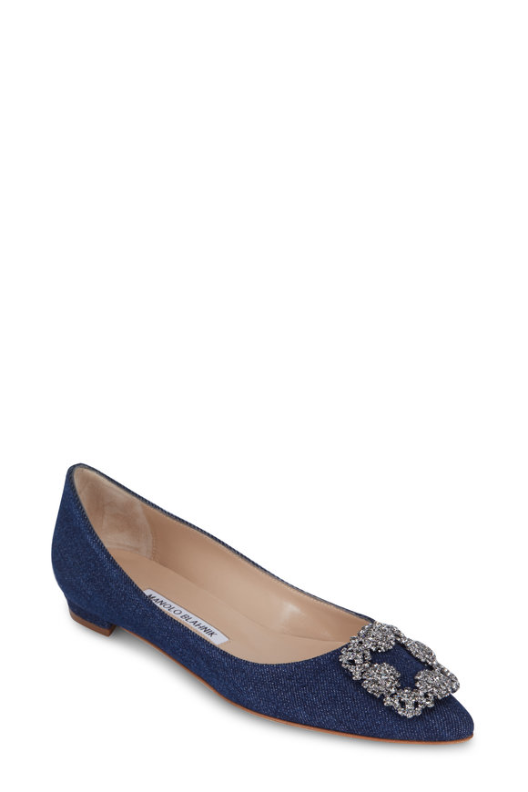 denim manolo blahnik