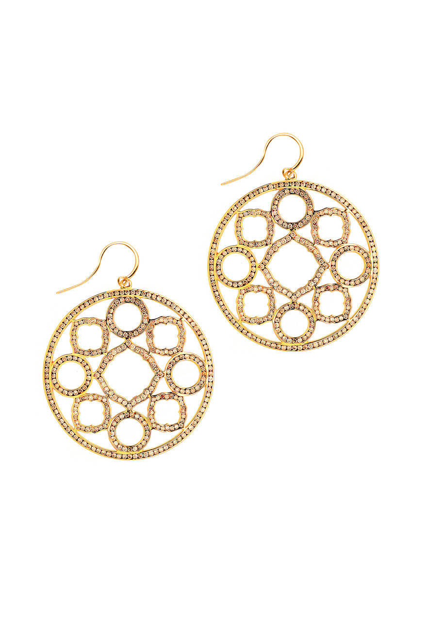 Champagne Diamond Mogul Earrings