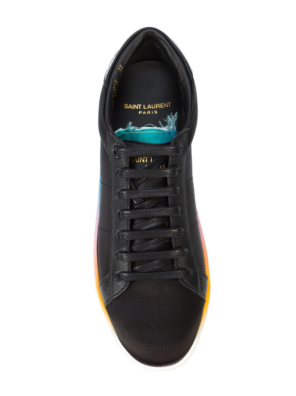 saint laurent rainbow sneakers