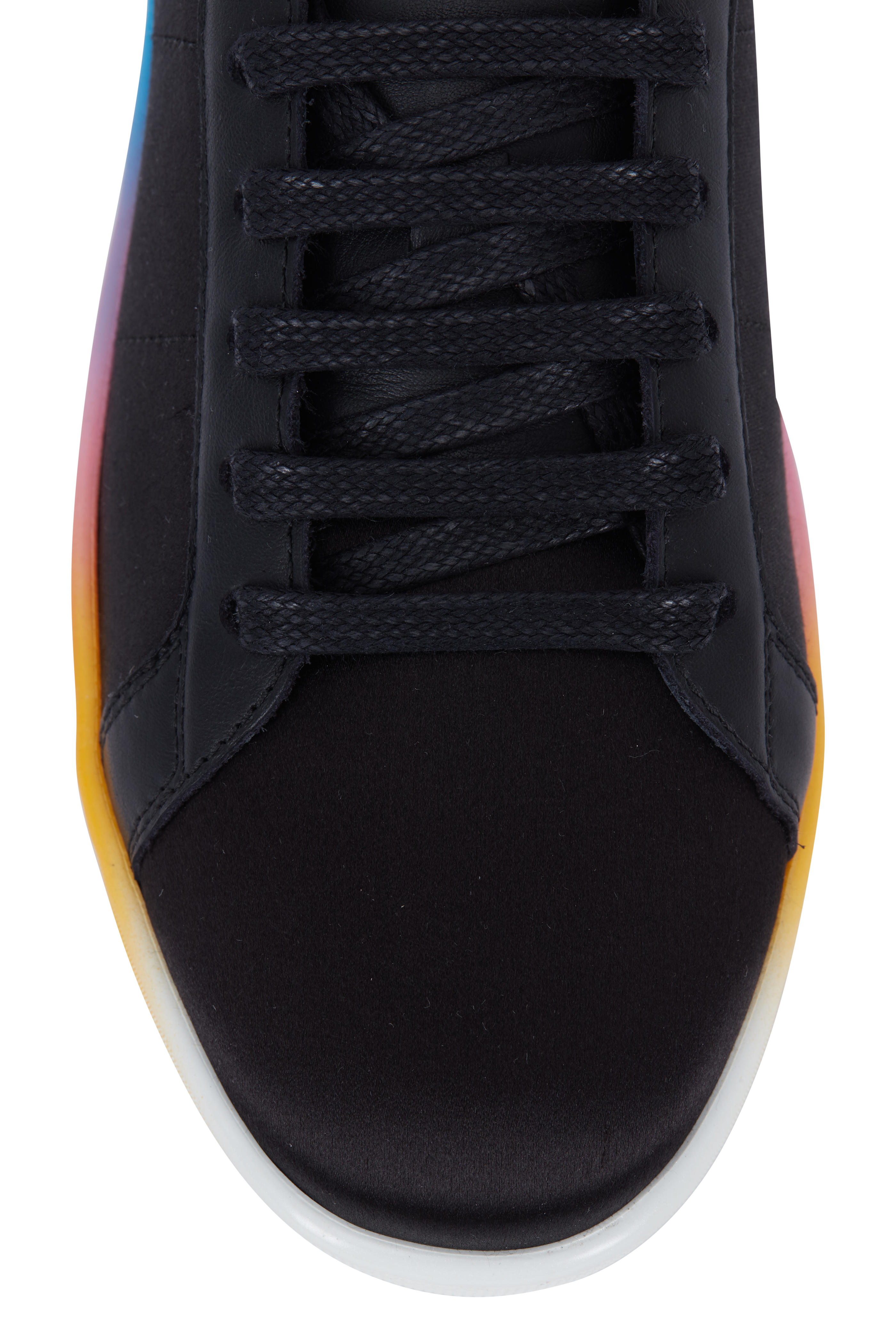 saint laurent rainbow sneakers