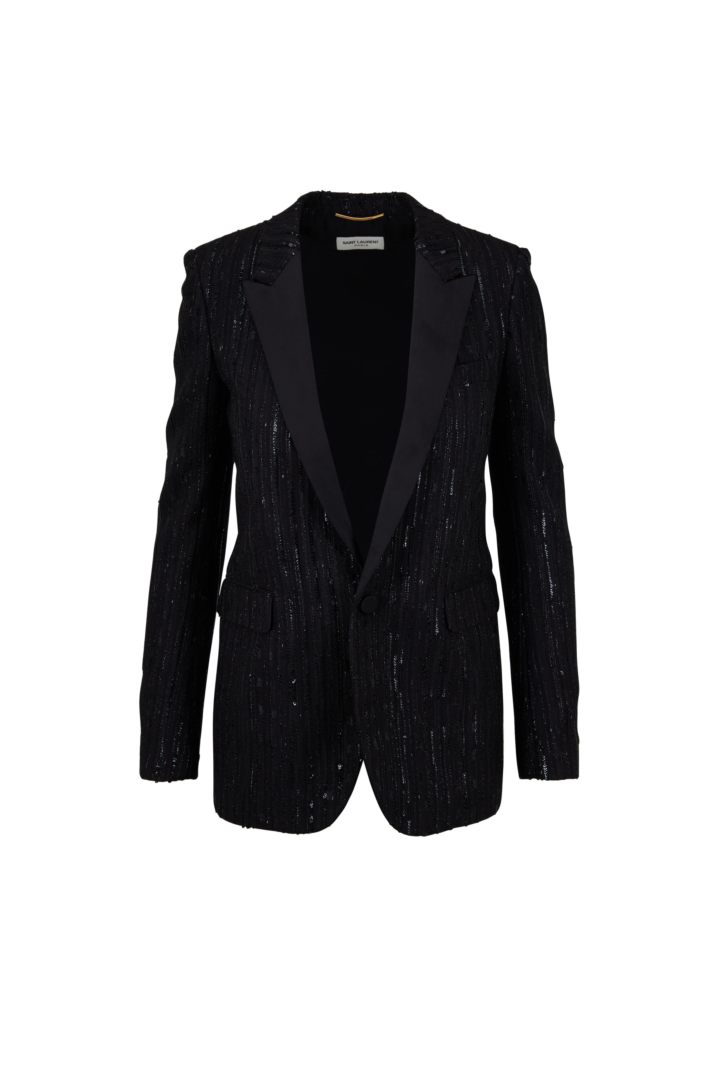 Neu Jacke mit Pailletten 915431 in Schwarz 36