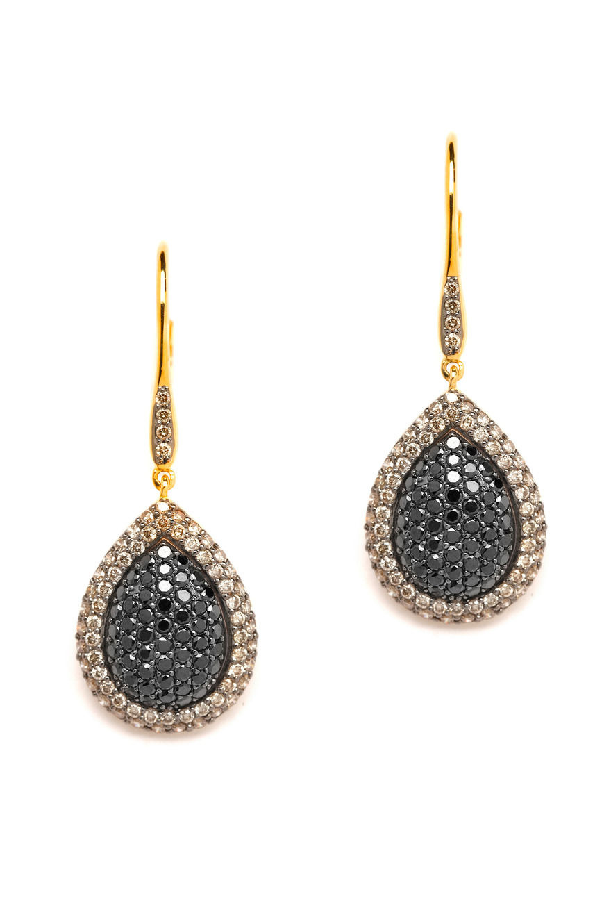 Black Diamond Mogul Earrings