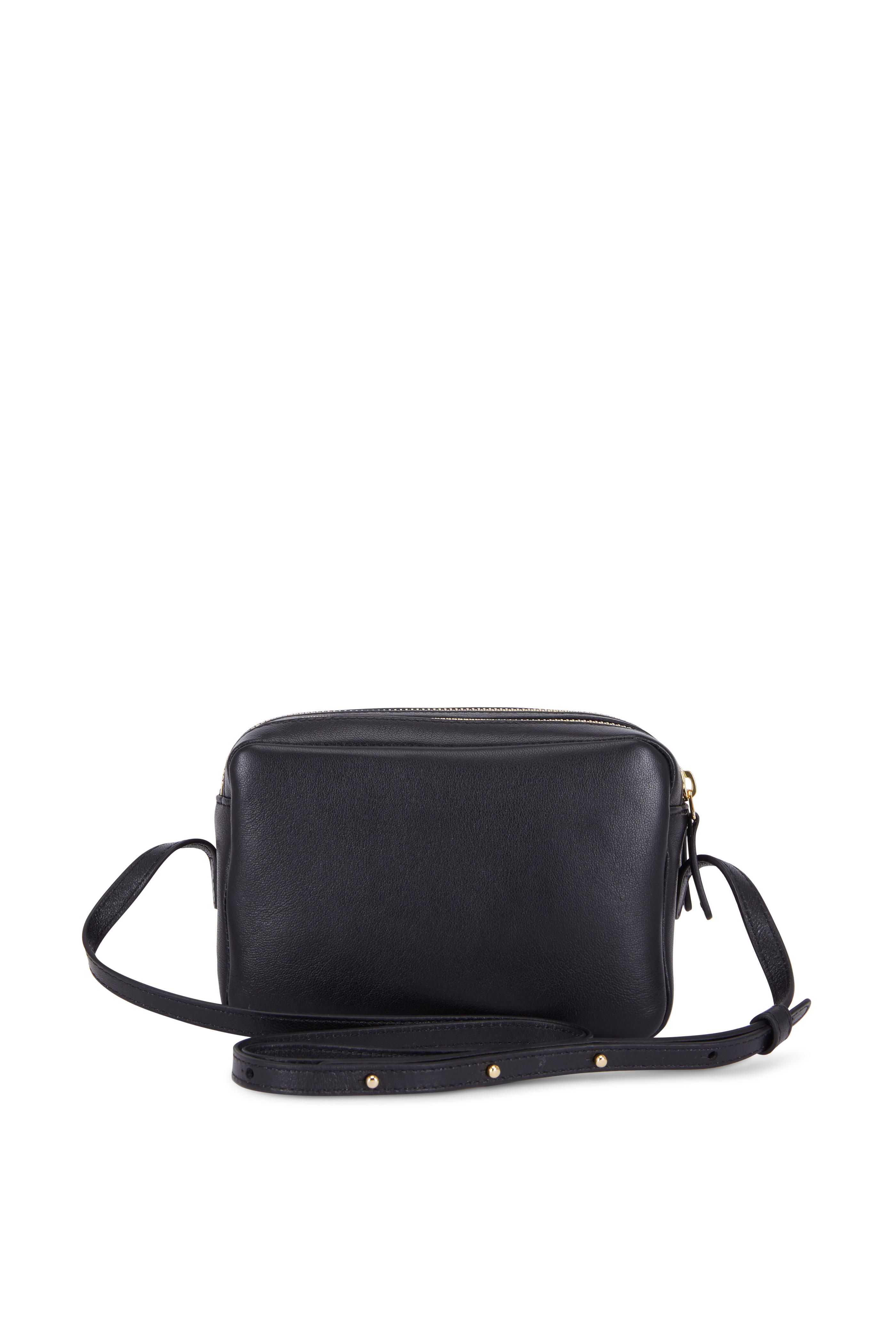 double zip crossbody bag