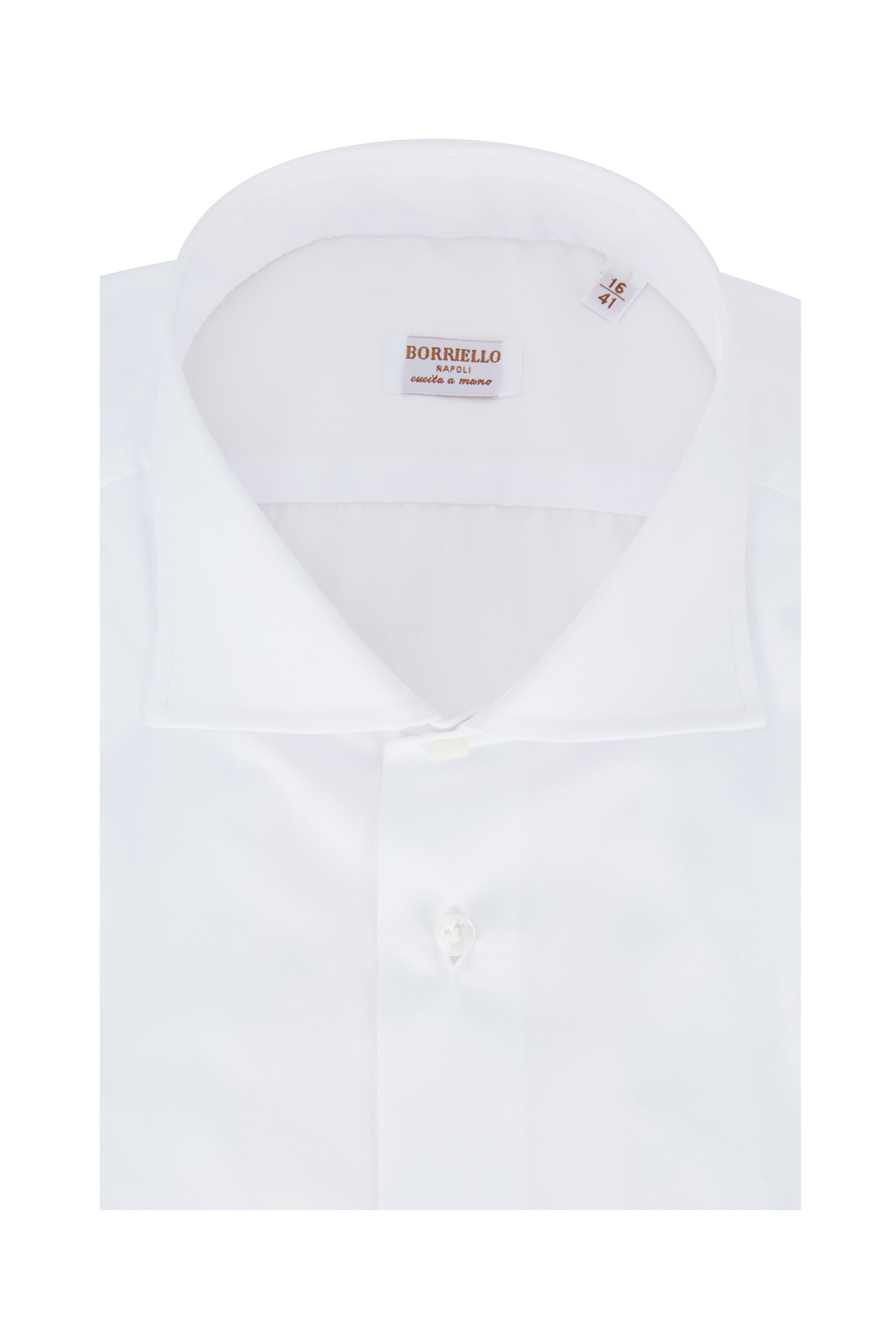 solid white dress shirt