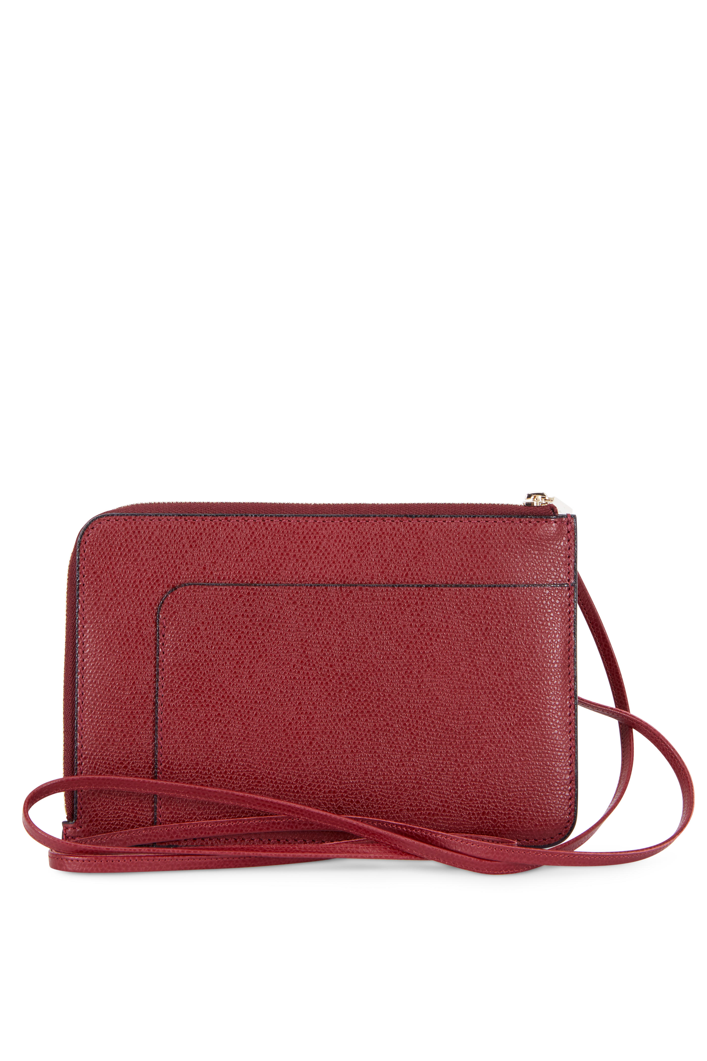 saffiano zip crossbody