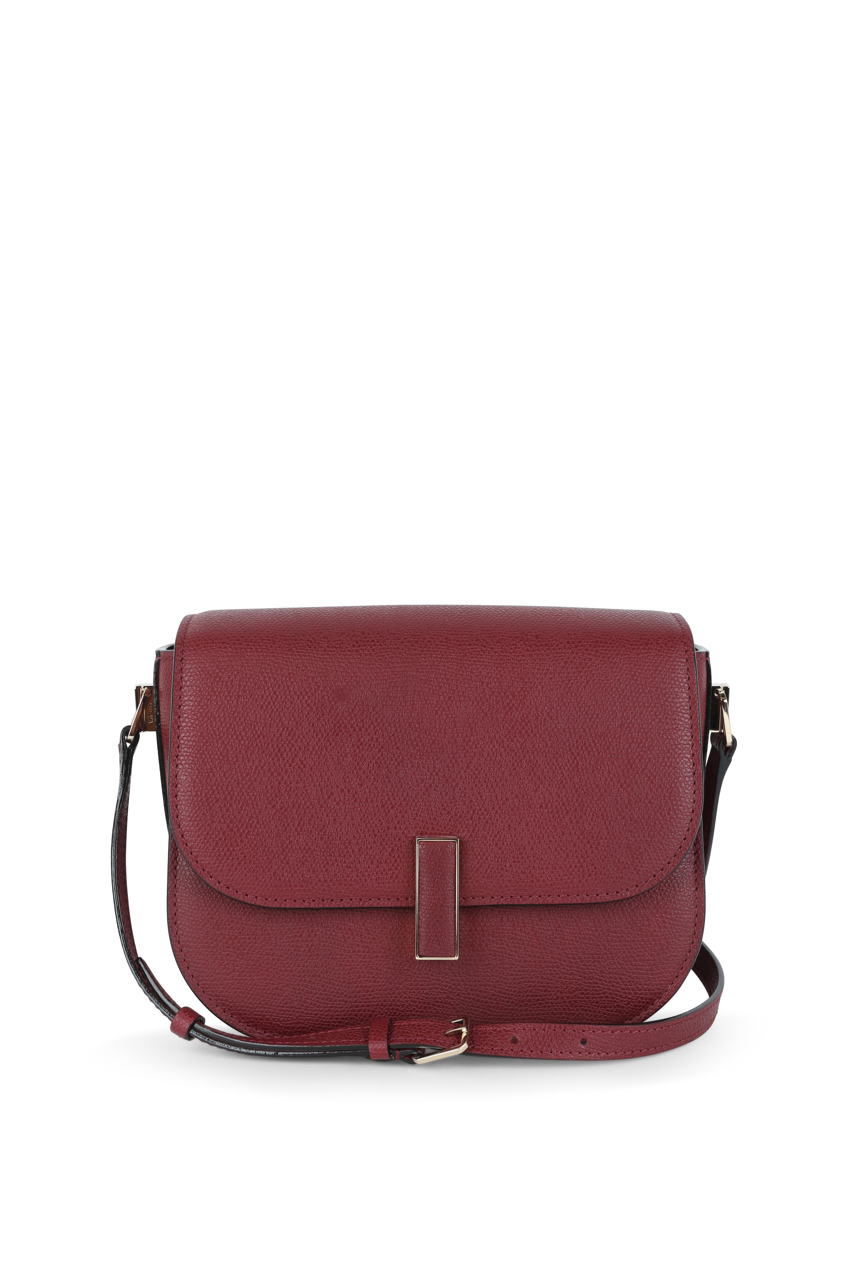 red leather crossbody