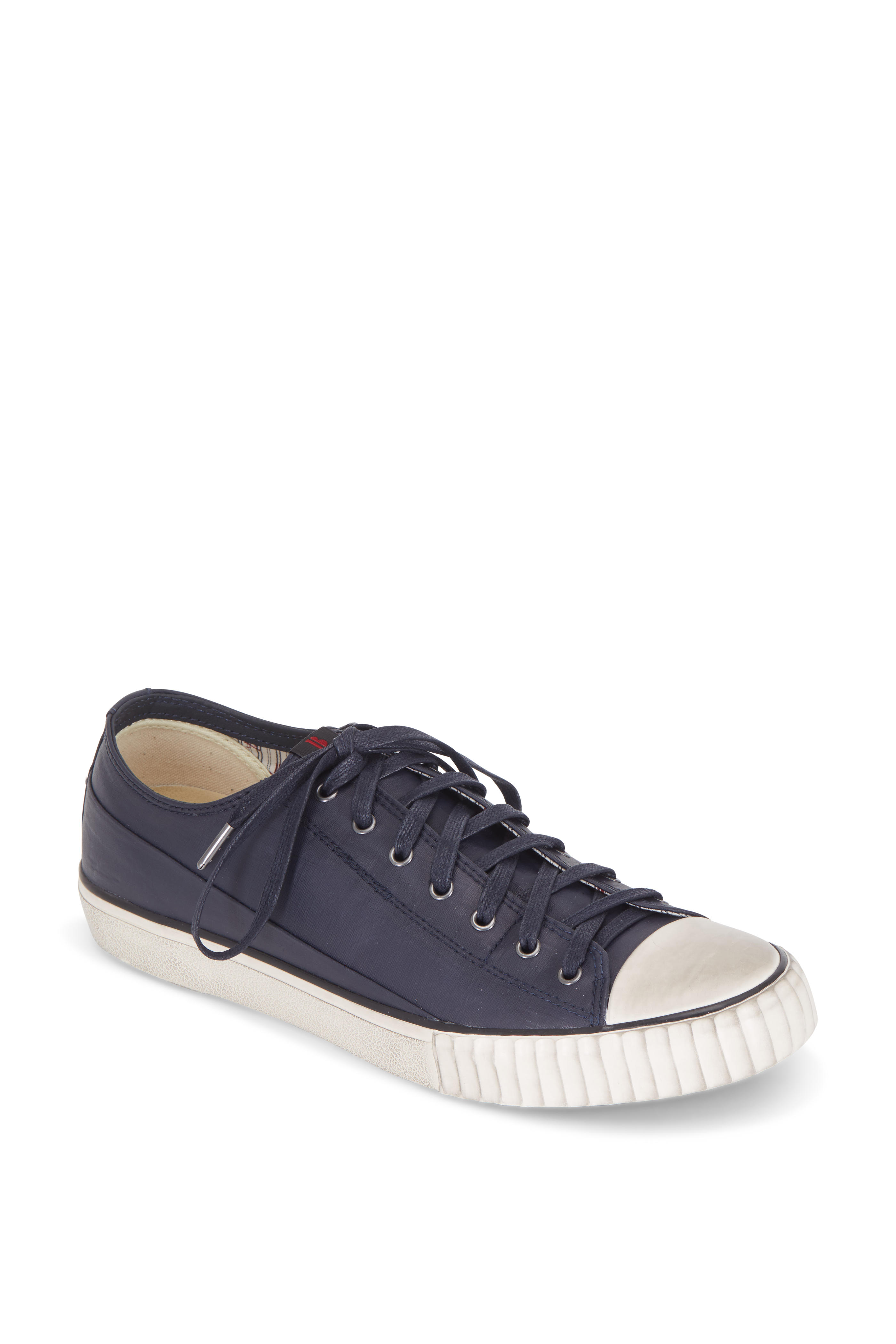 john varvatos perforated low top