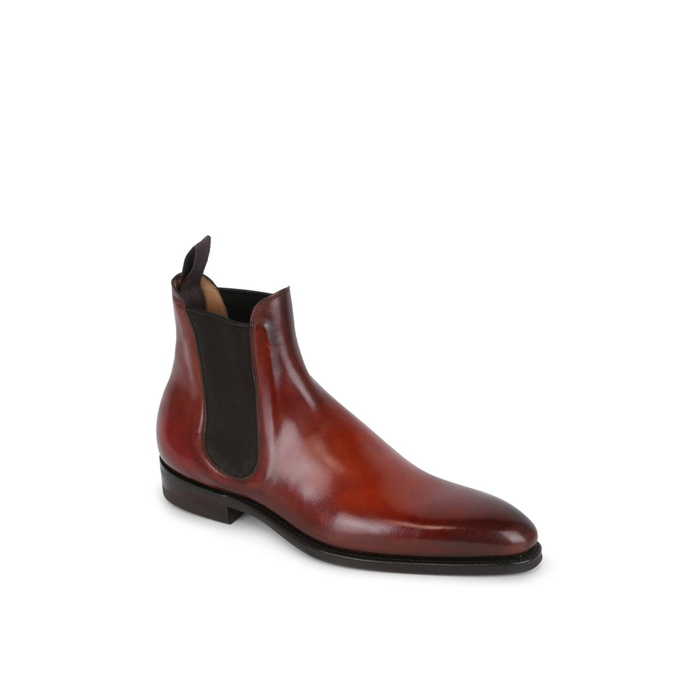 gaziano girling wholecut chelsea boots