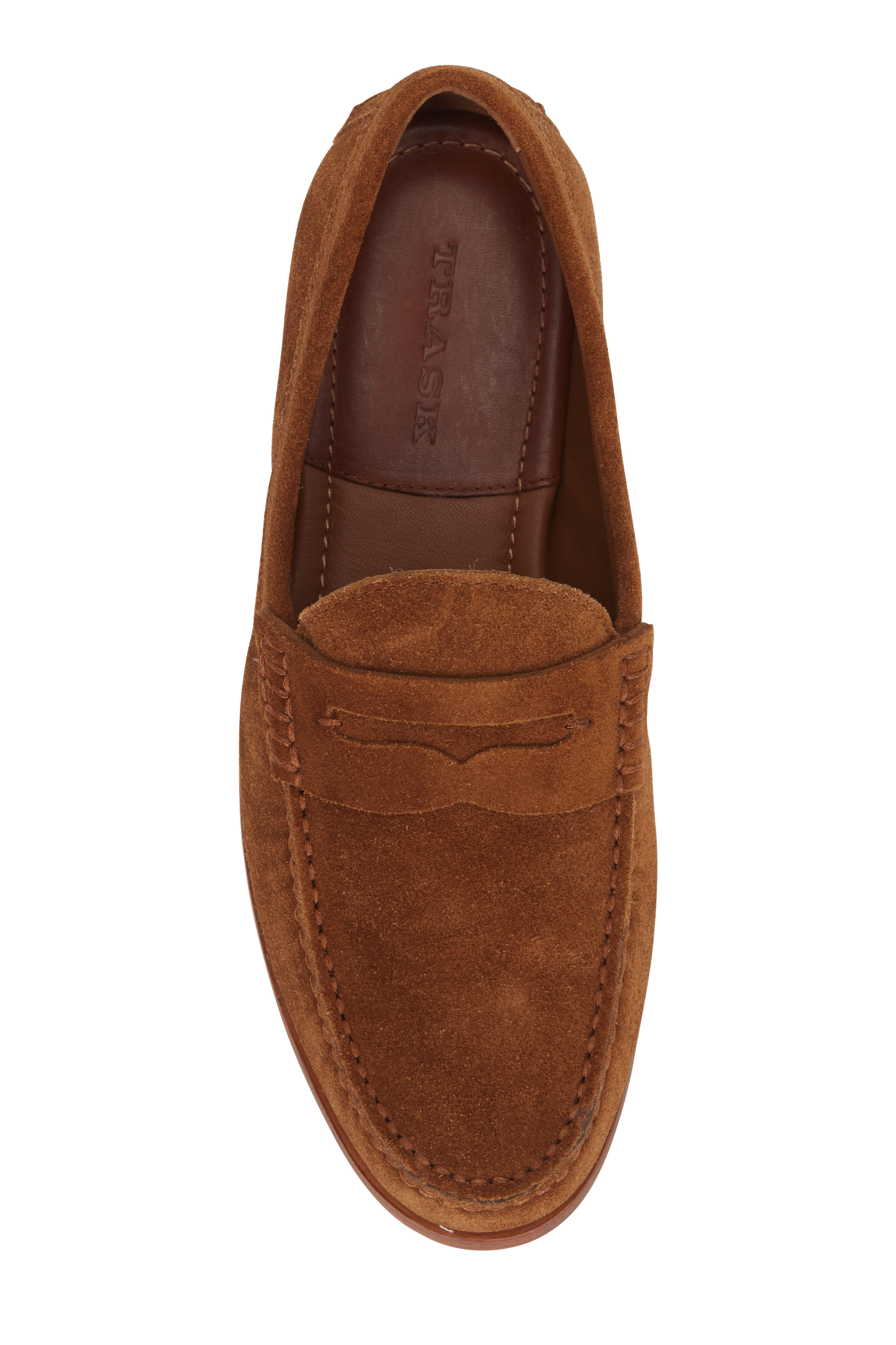 trask penny loafers