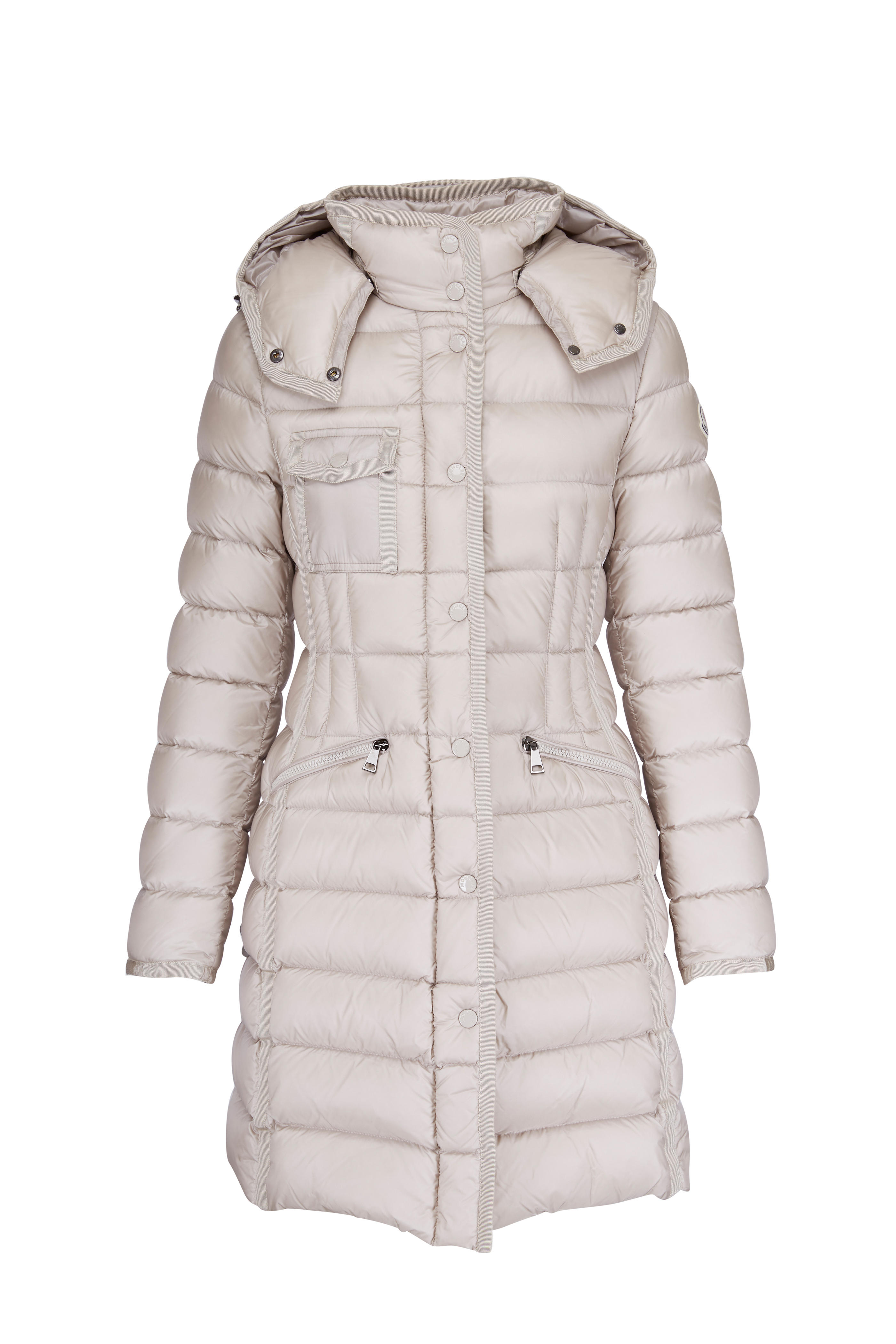 moncler hermine hooded puffer jacket