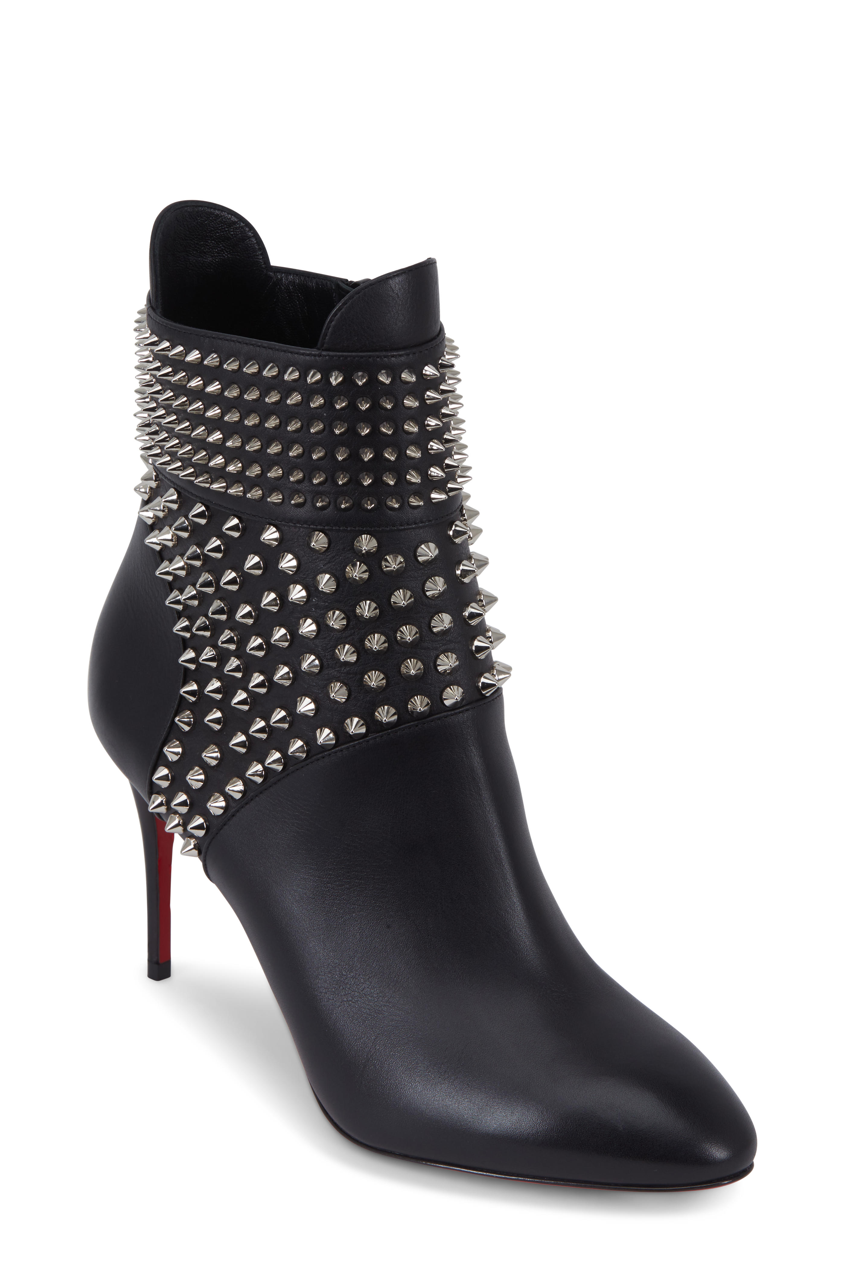 louboutin studded boots