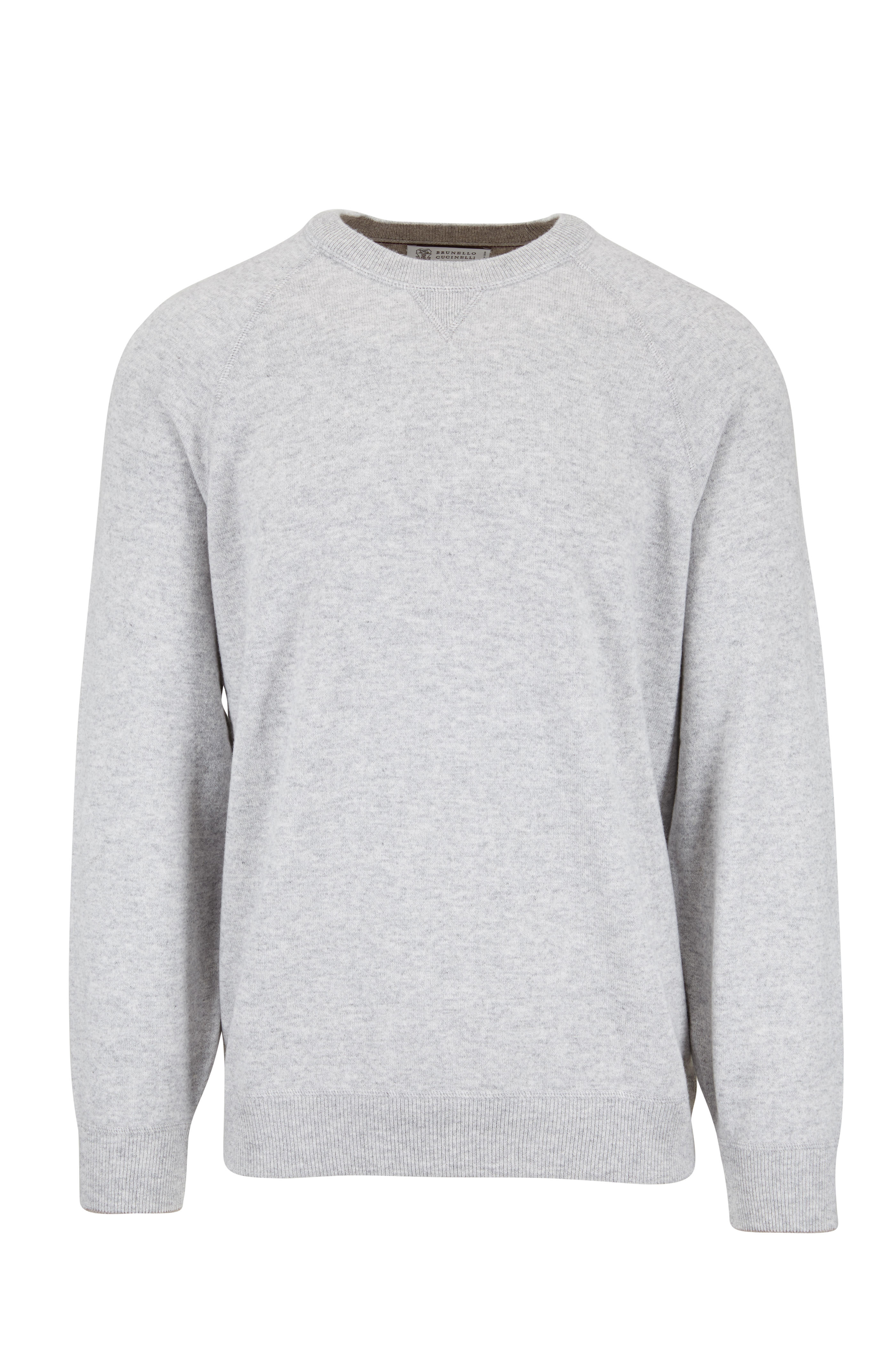 gray crewneck