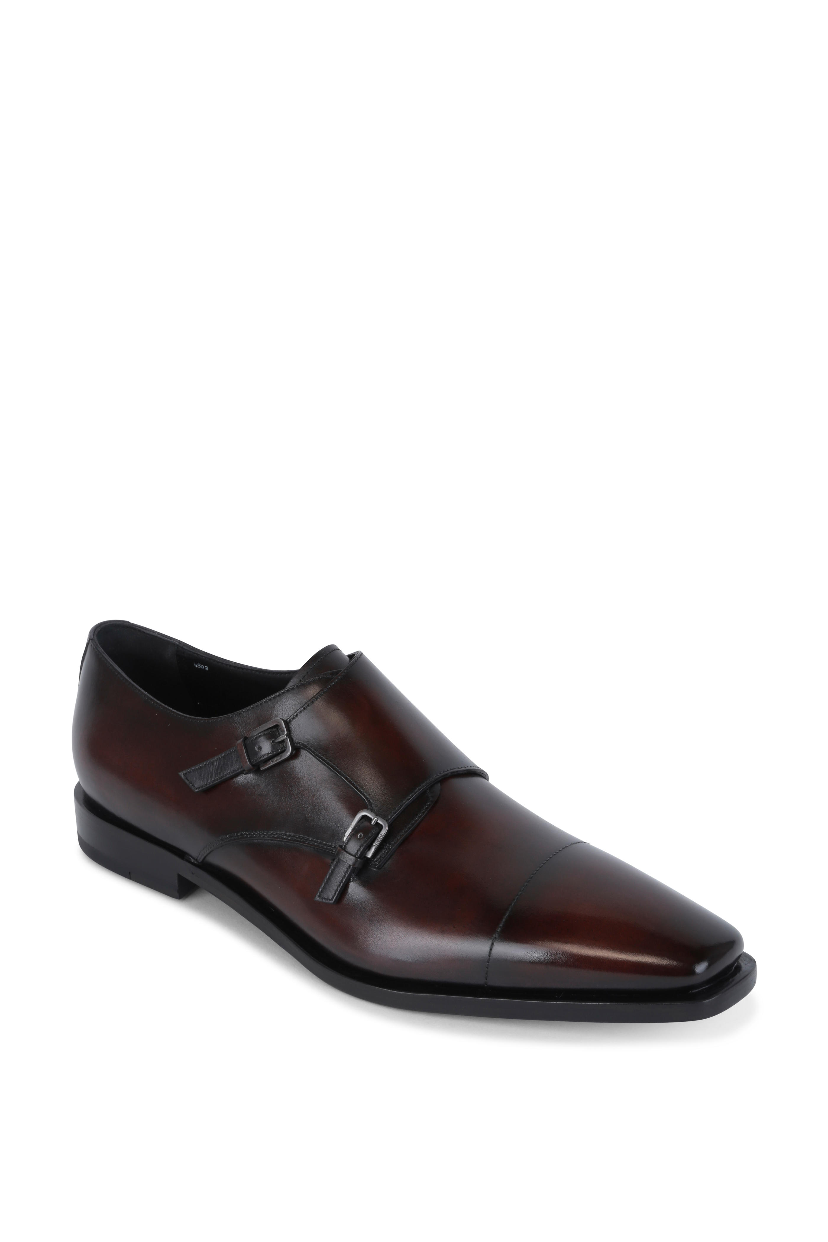 cordovan monk strap
