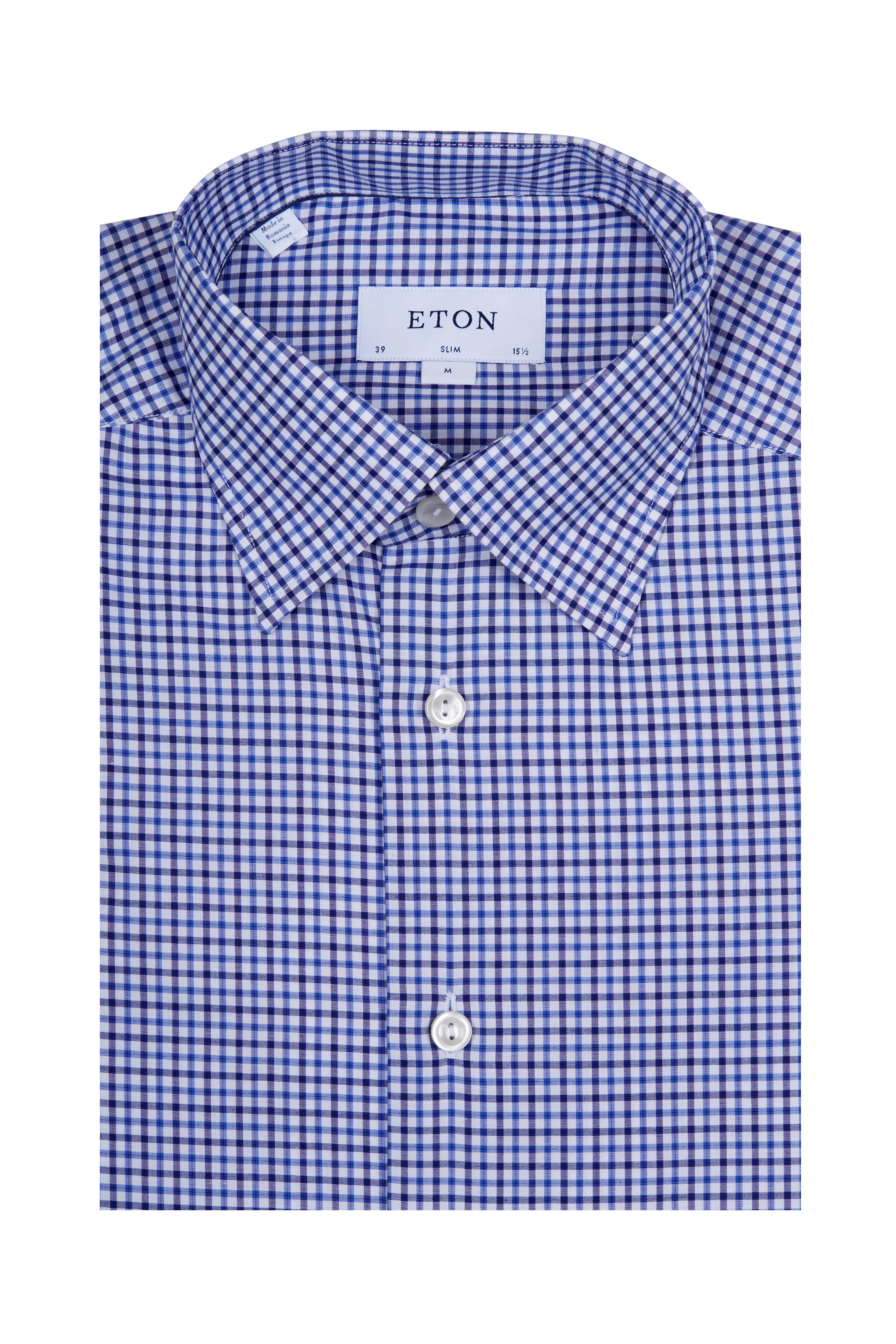tattersall shirt slim fit
