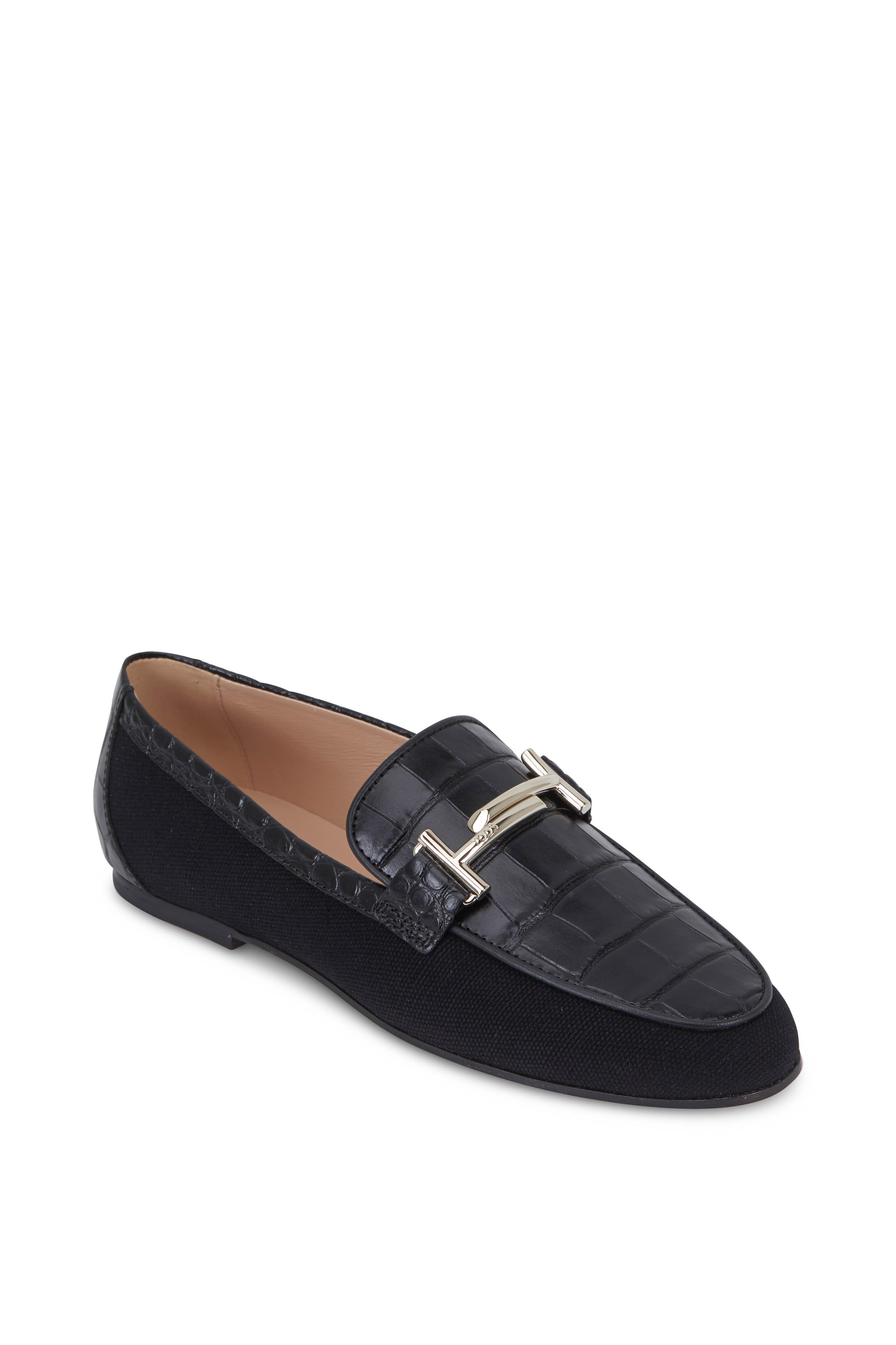 tod's double t loafer womens