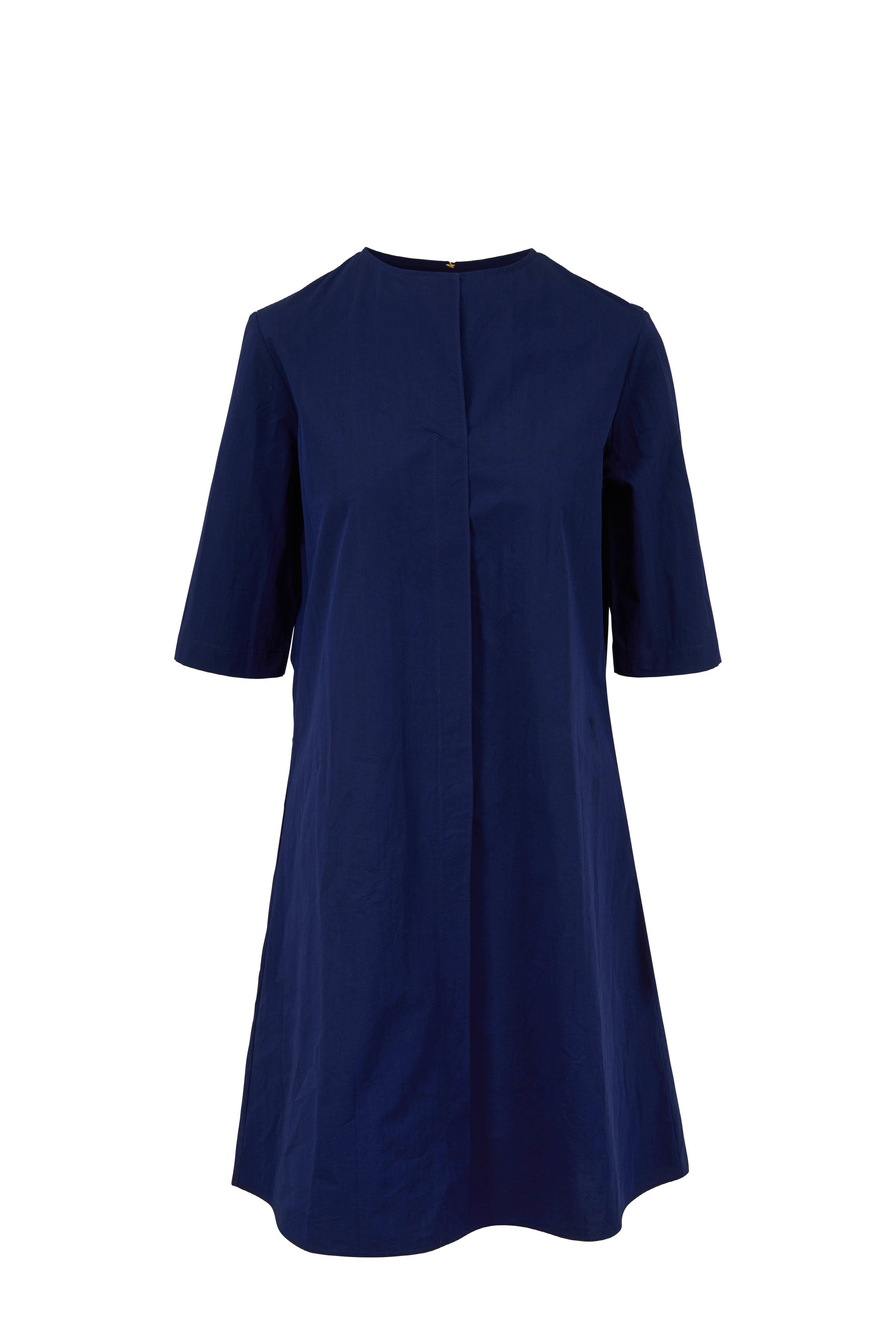 navy blue ethnic dress