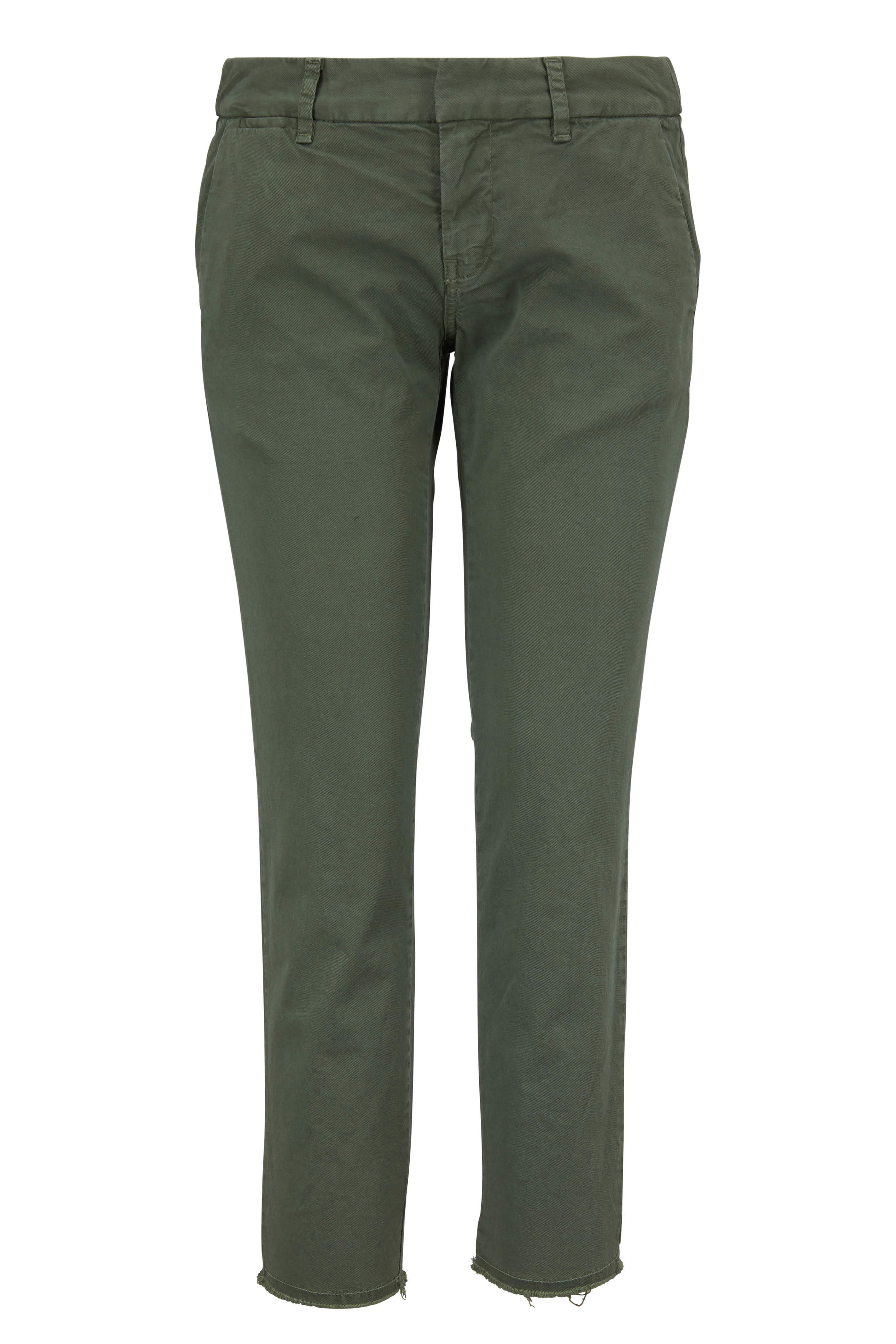 green camo trousers