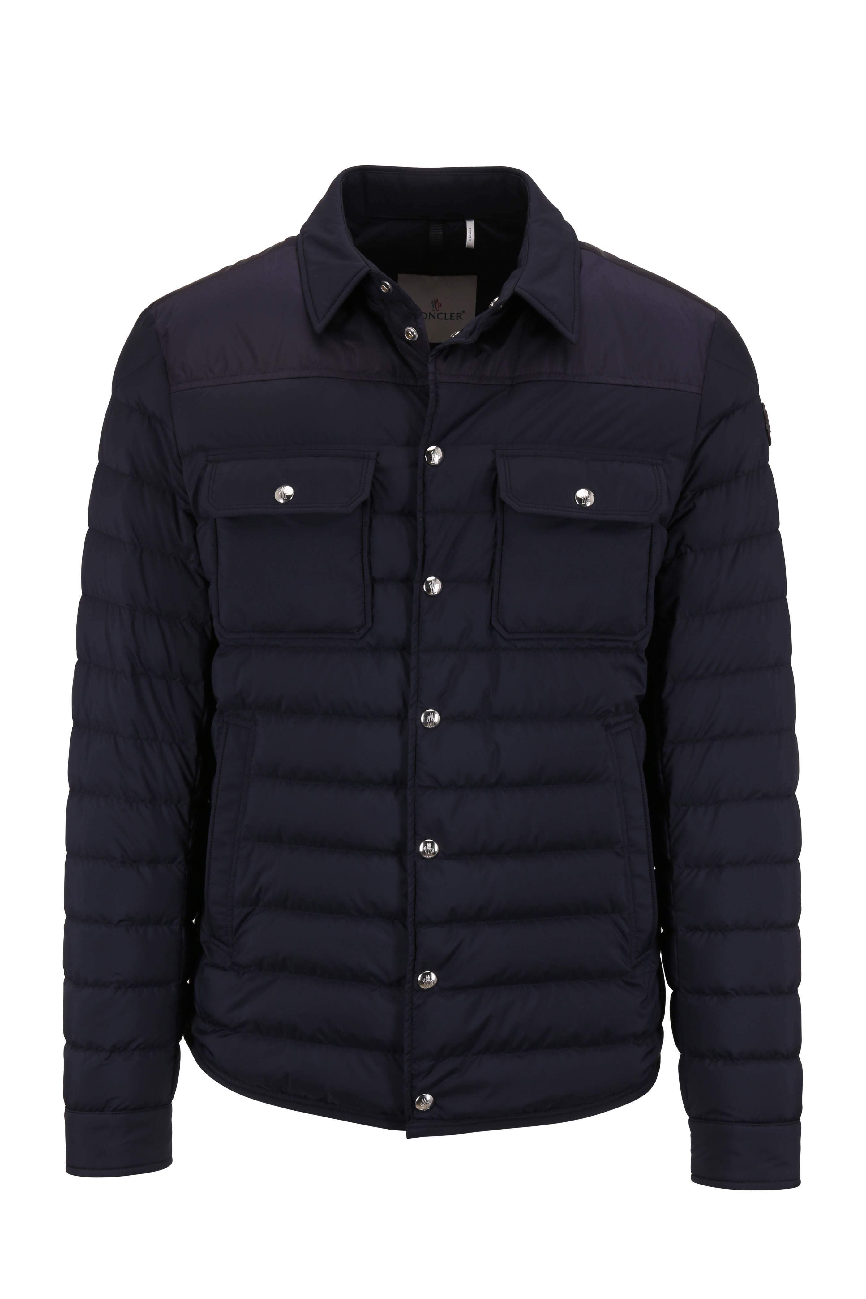 Moncler - Valton Navy Quilted Down 