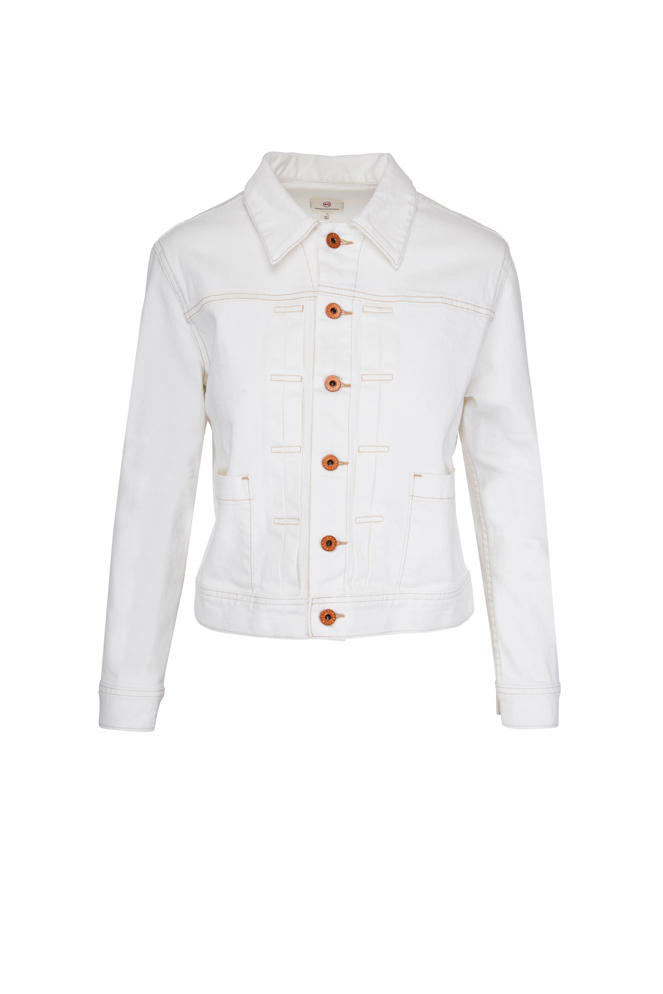 ag white jean jacket