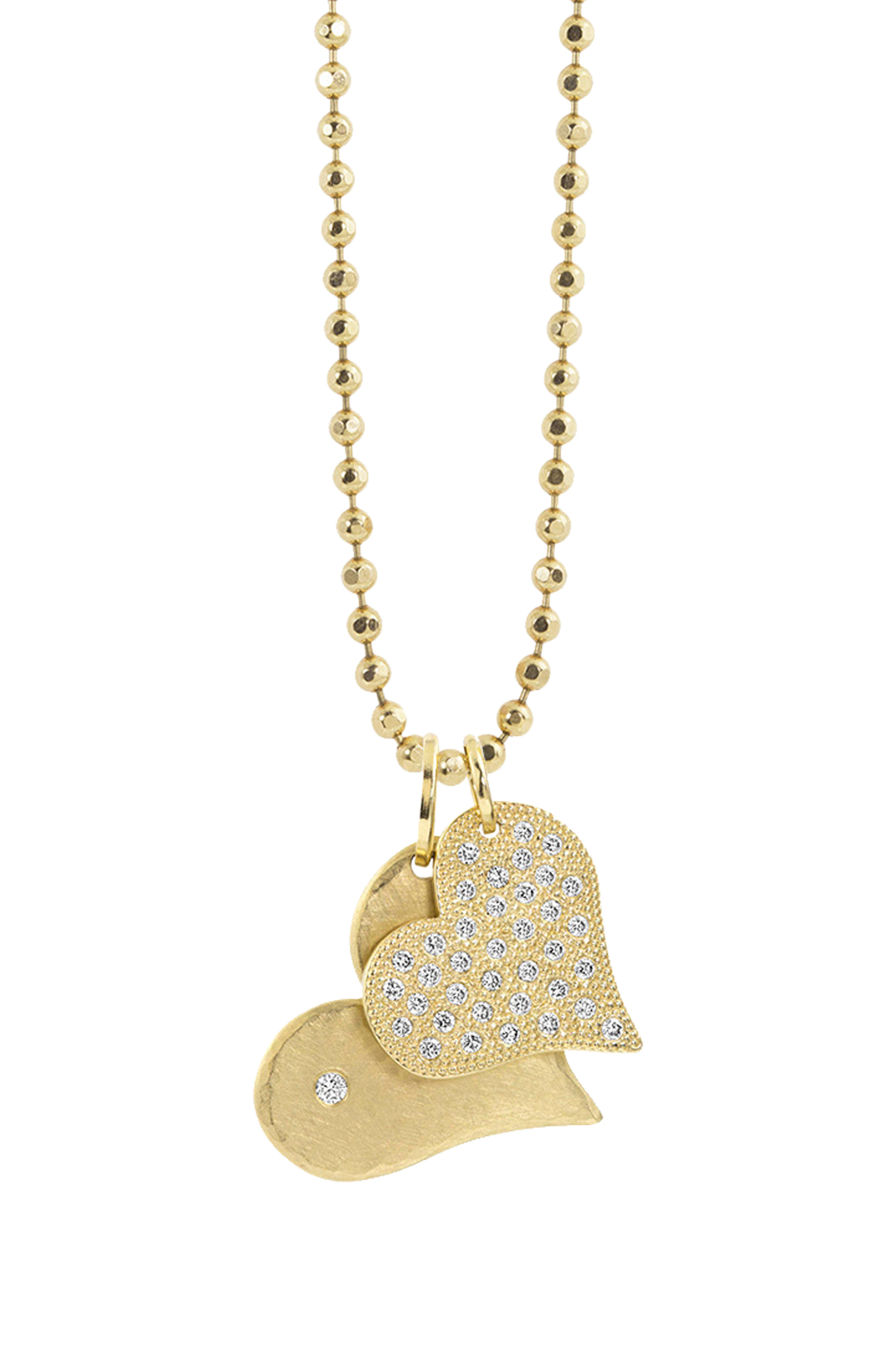 Julez Bryant 14k Yellow Gold Lana Lava Heart Pendant Necklace Mitchell Stores