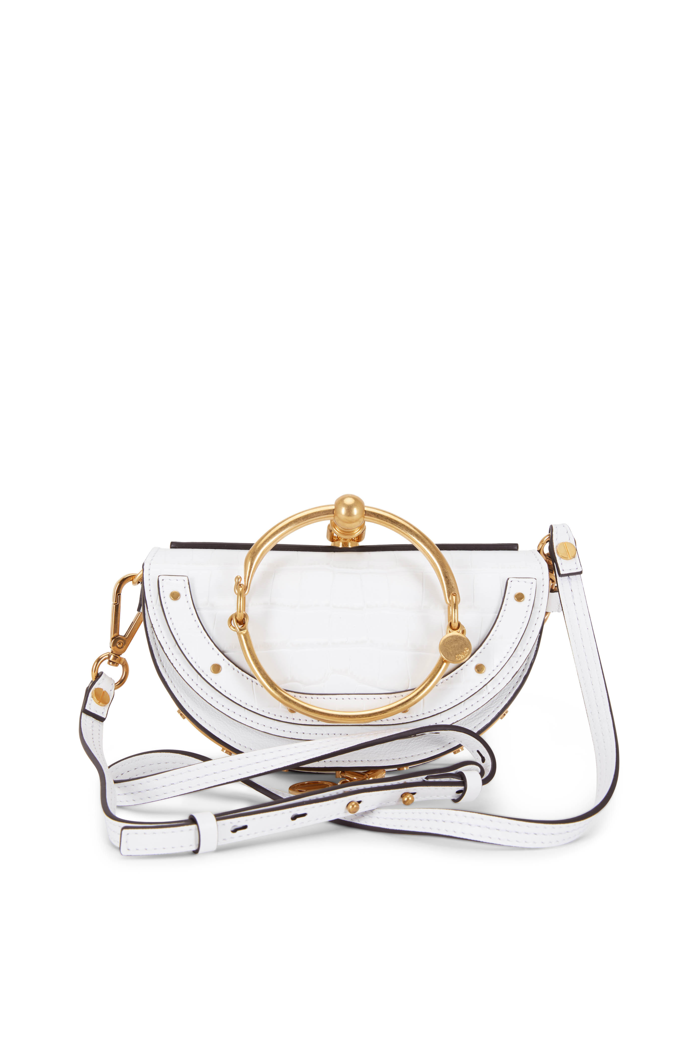 chloe nile bag white